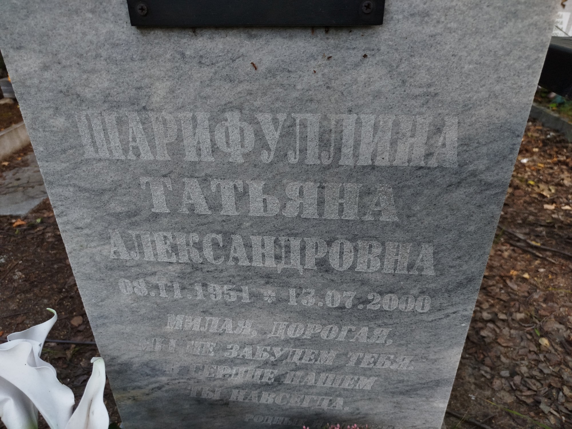 Шарифуллина Татьяна Александровна