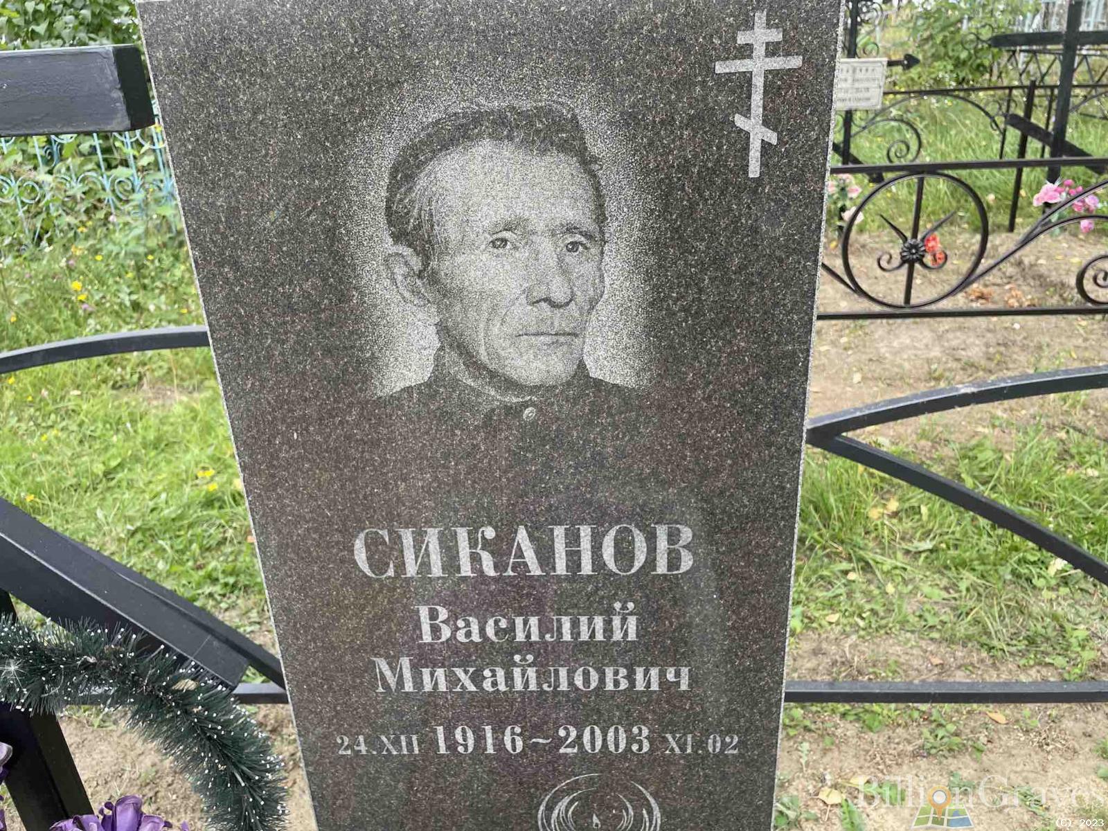 Сиканов Василий Михайлович