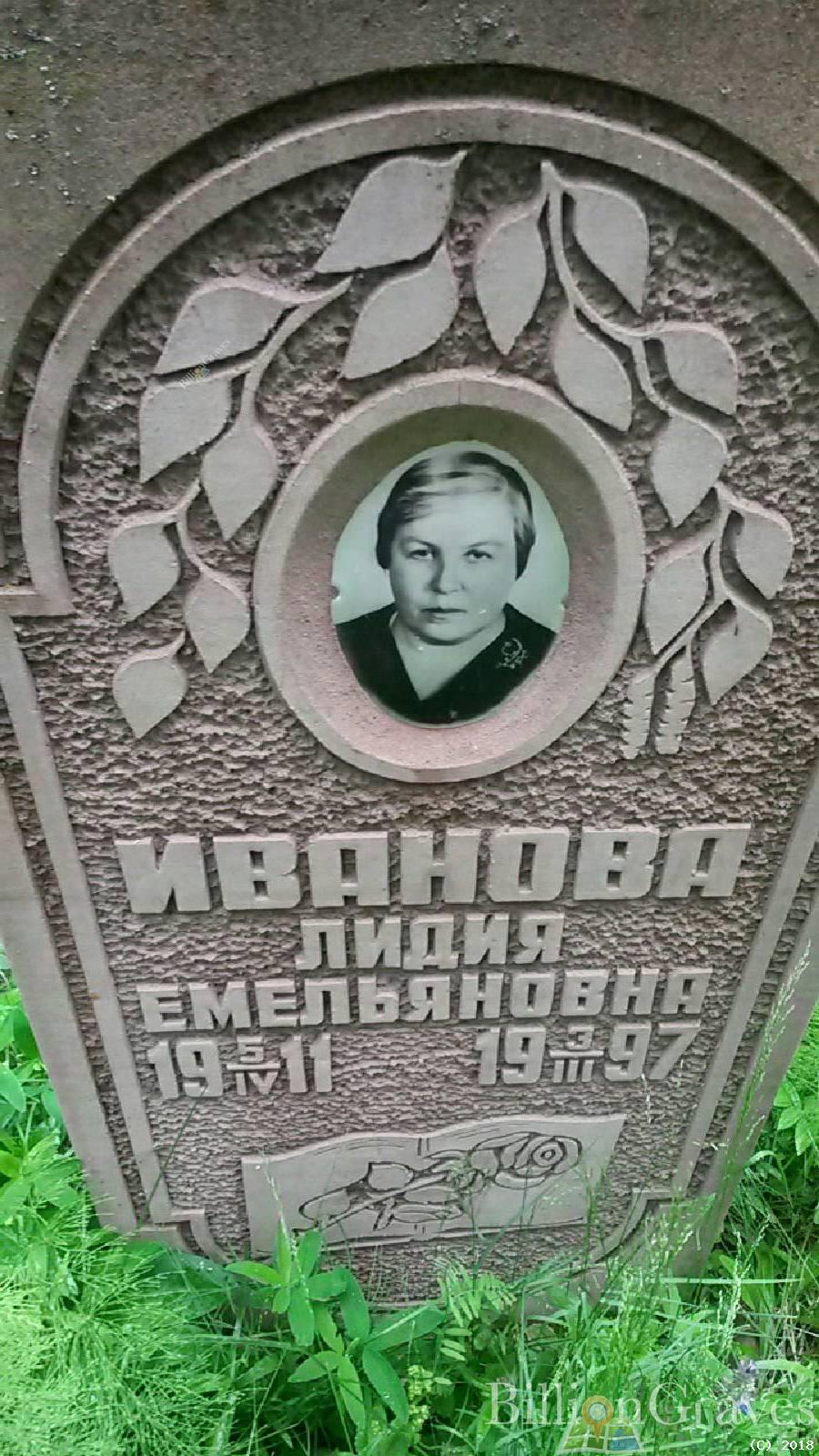 Иванова Лидия Емельяновна