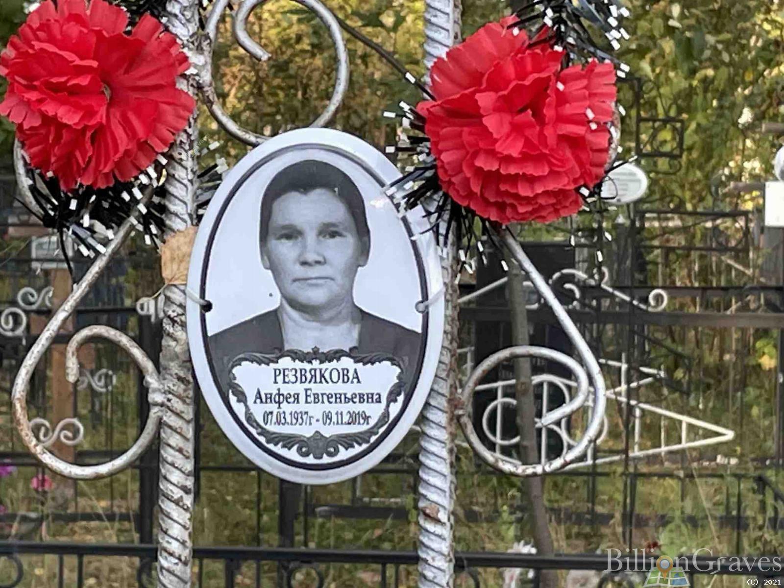 Резвякова Анфея Евгеньевна