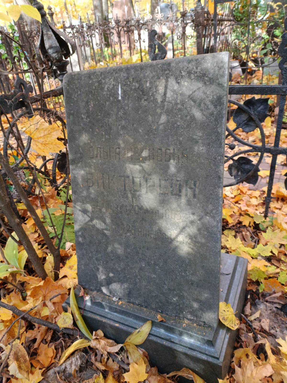 Викторсон Ольга Ивановна