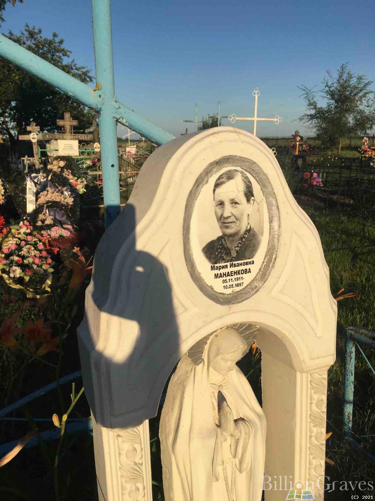 Манаенкова Мария Ивановна
