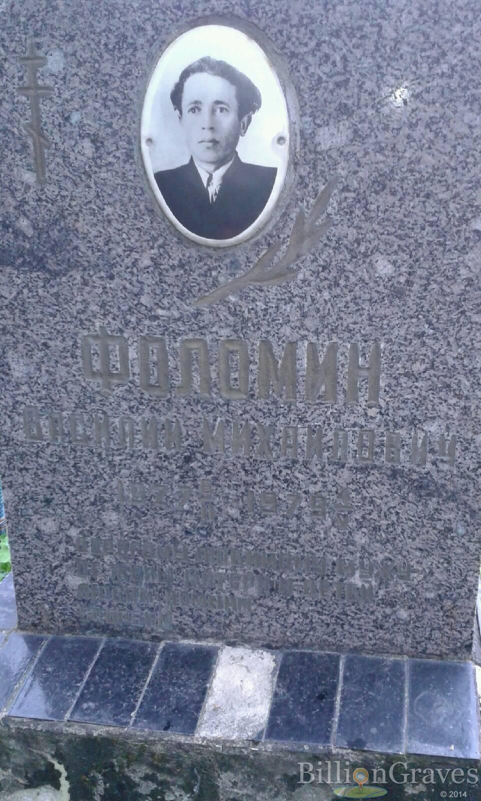 Фоломин Василий Михайлович
