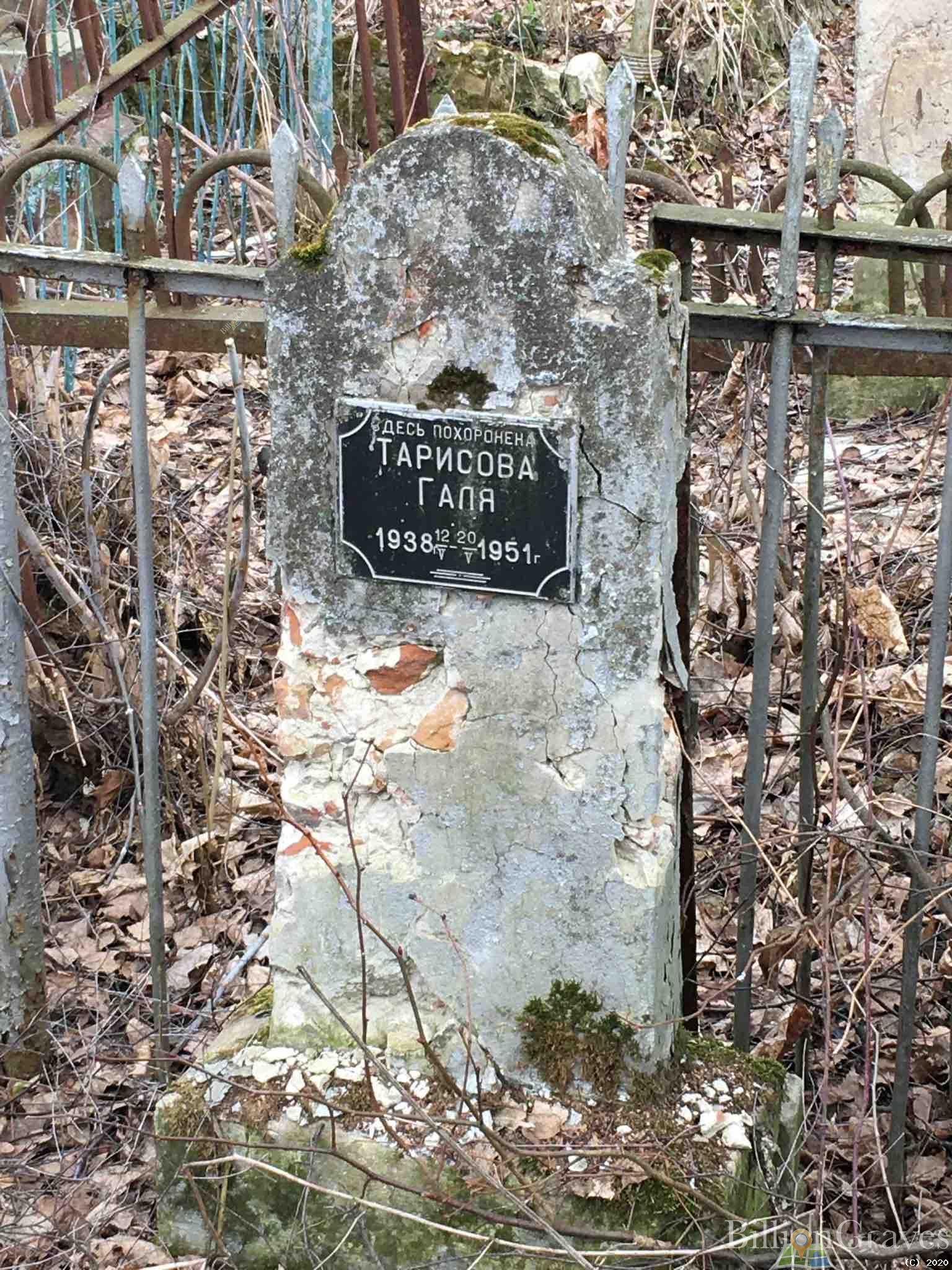 Тарисова Галя