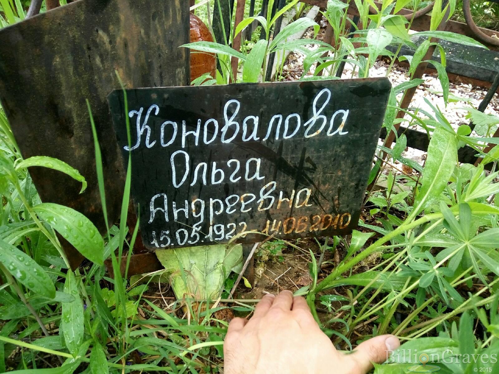 Коновалова Ольга Андреевна