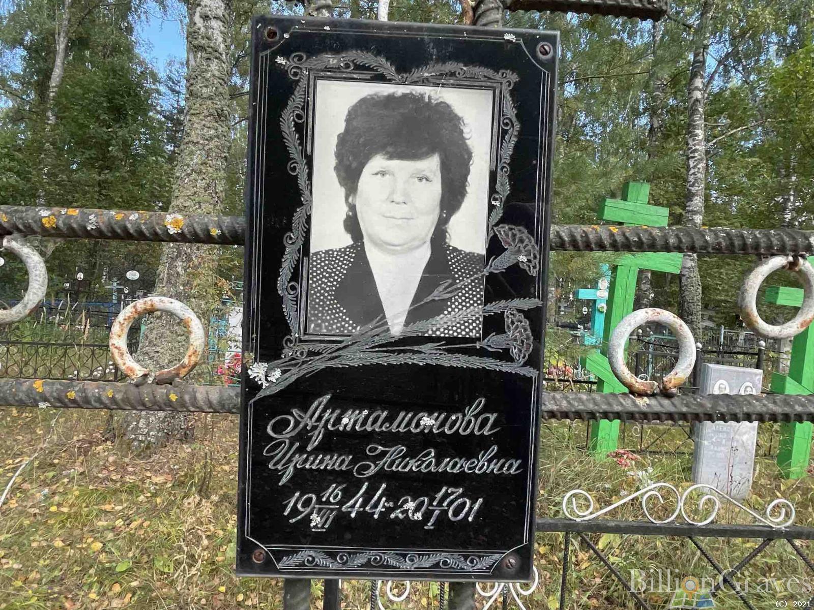 Артманова Ирина Николаевна