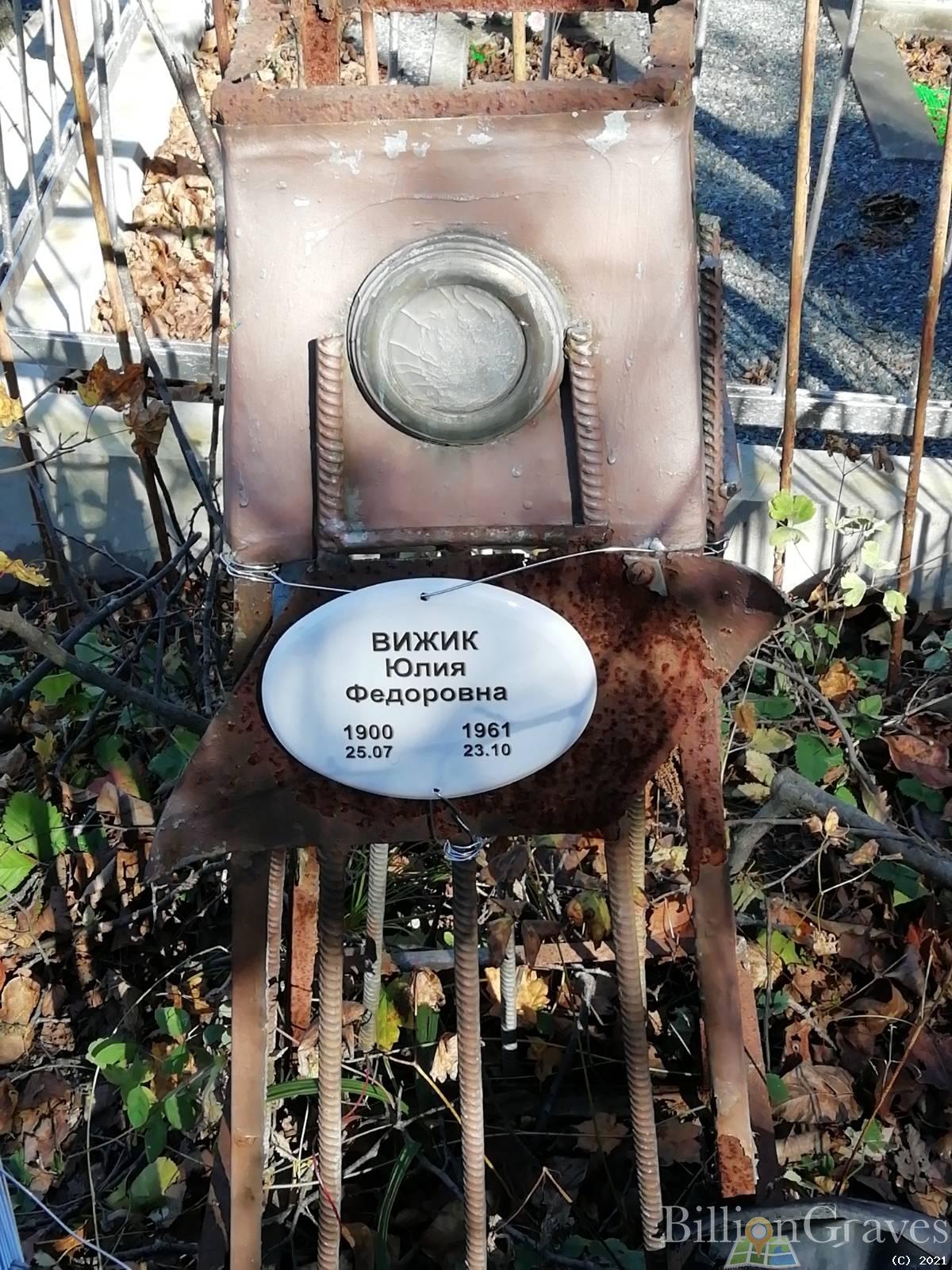 Вижик Юлия Федоровна