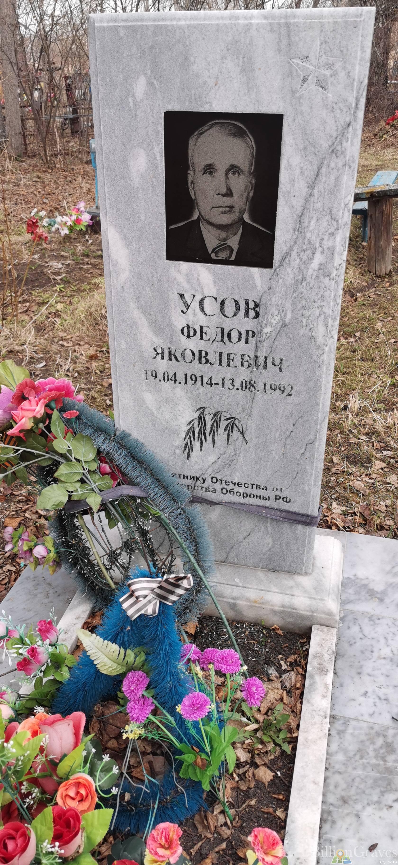 Усов Федор Яковлевич