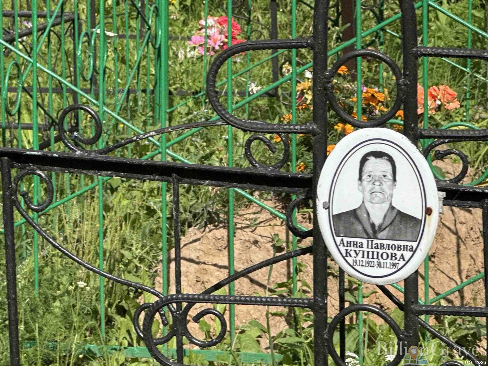 Купцова Анна Павловна