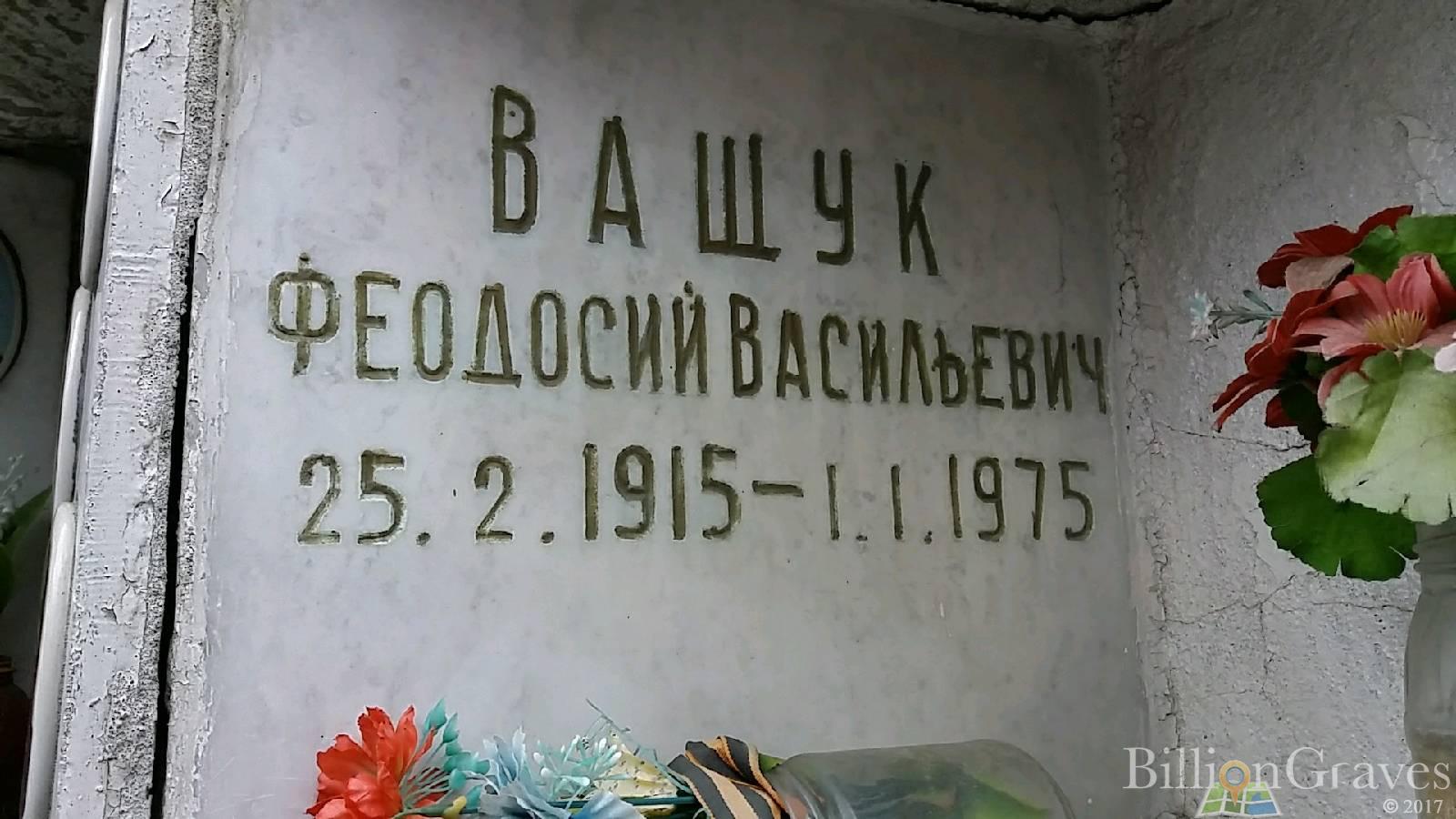 Ващук Феодосий Васильевич