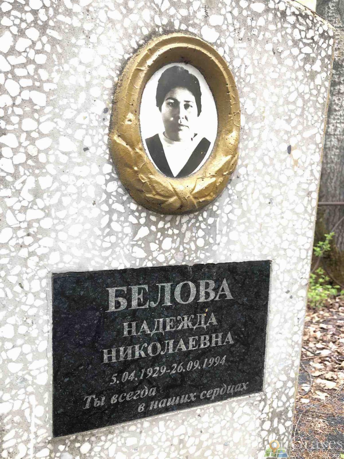 Белова Надежда Николаевна