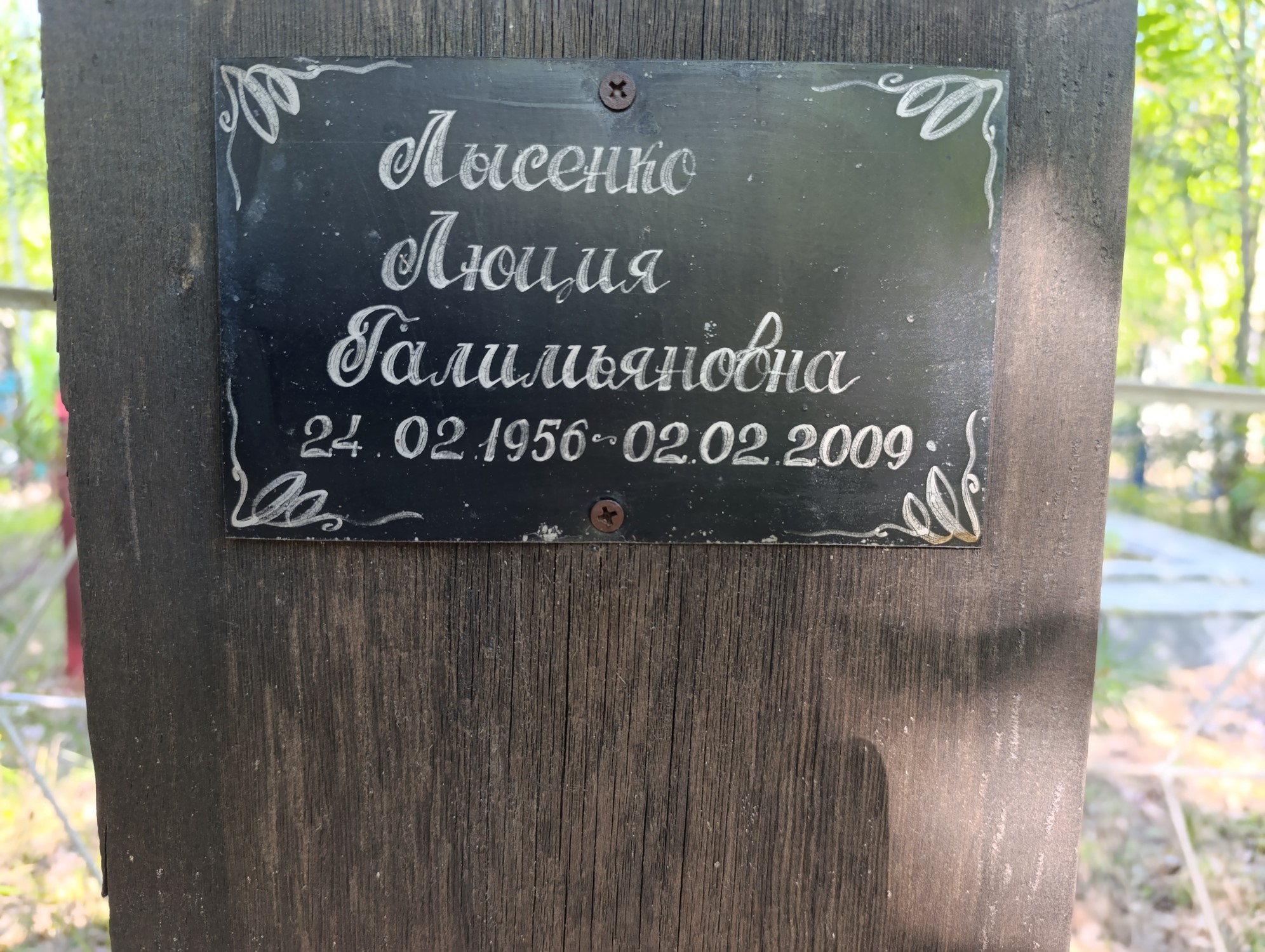 Лысенко Люция Галимьяновна
