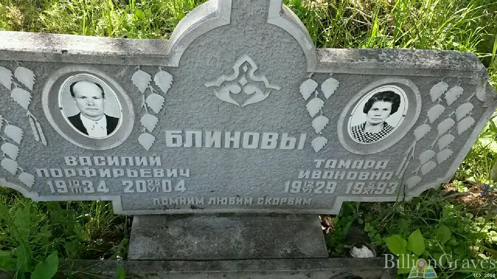Блинов Василий Порфирьевич