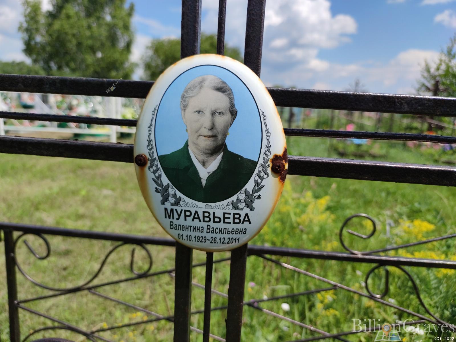 Муравьева Валентина Васильевна