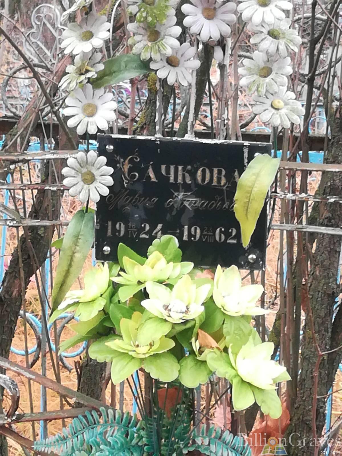 Сачкова Мария Геннадьевна