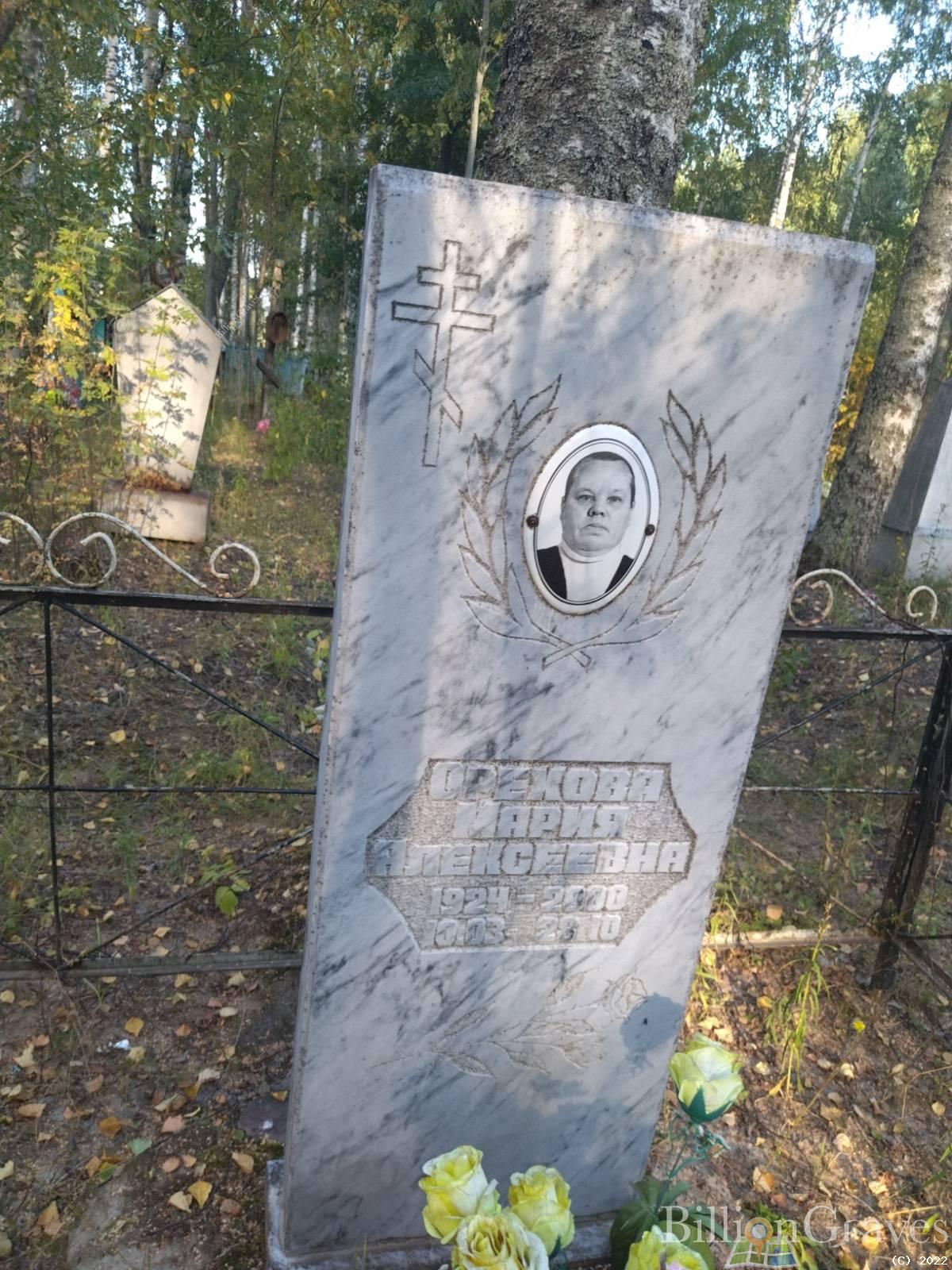 Орехова Мария Алексеевна