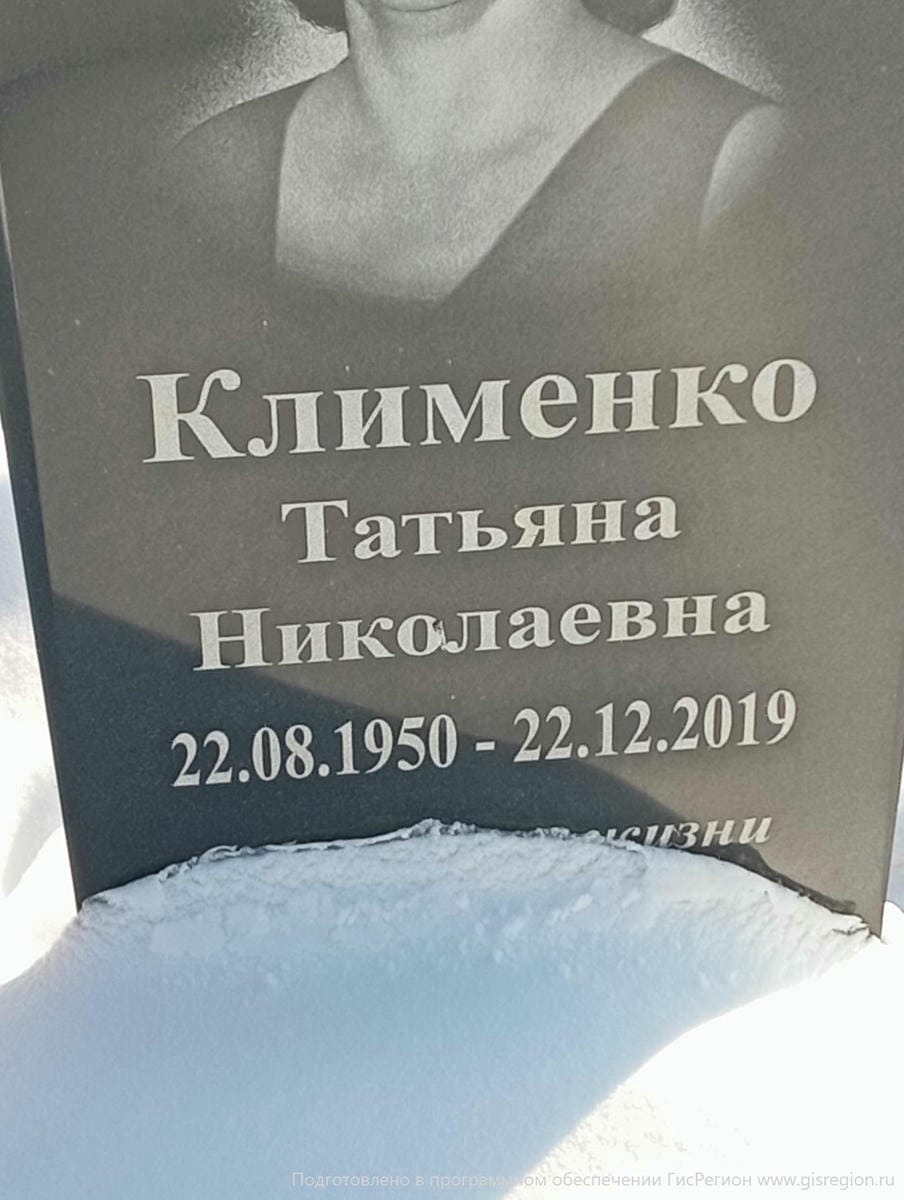 Клименко Татьяна Николаевна