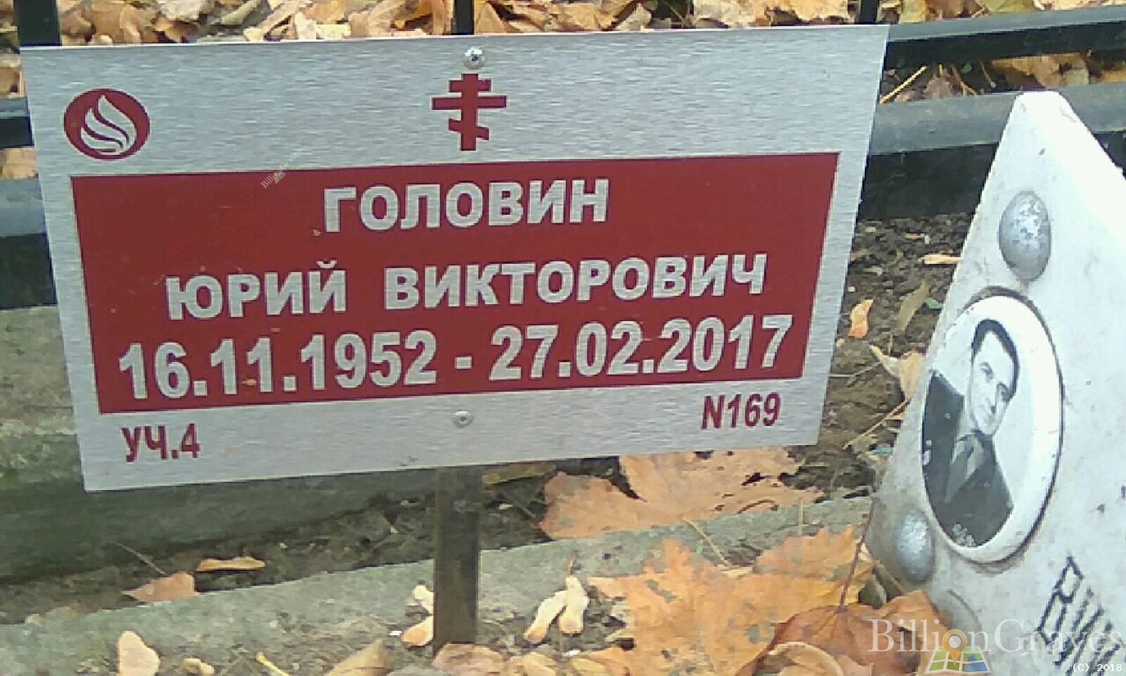 Головин Юрий Викторович