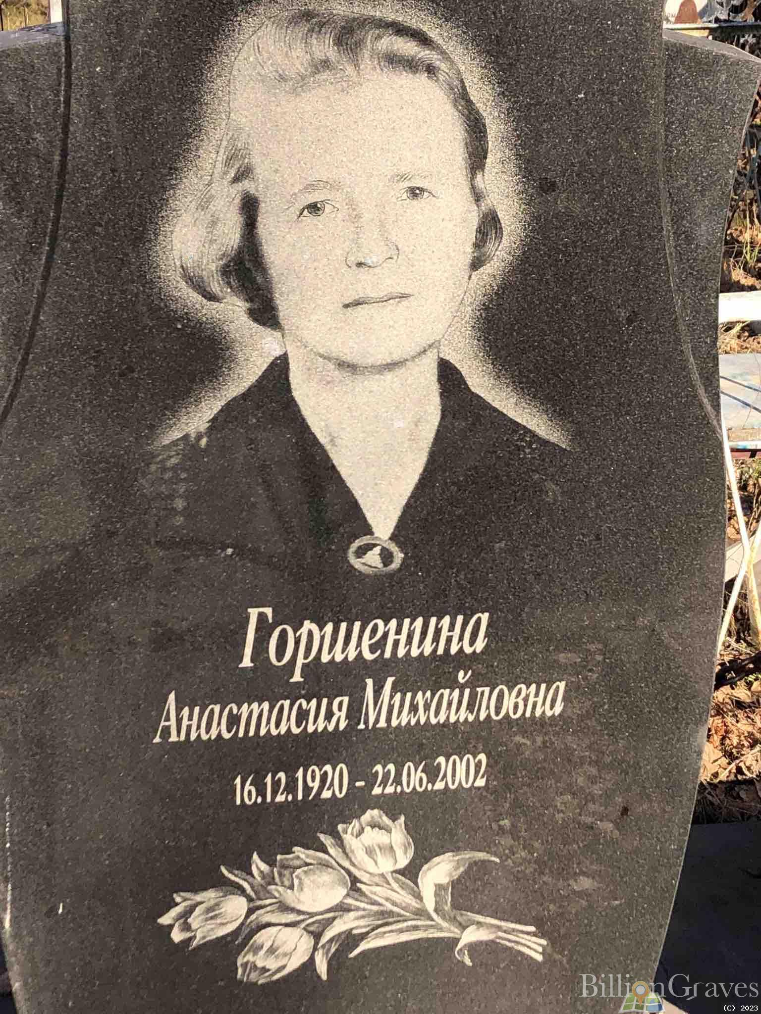 Горшенина Анастасия Михайловна