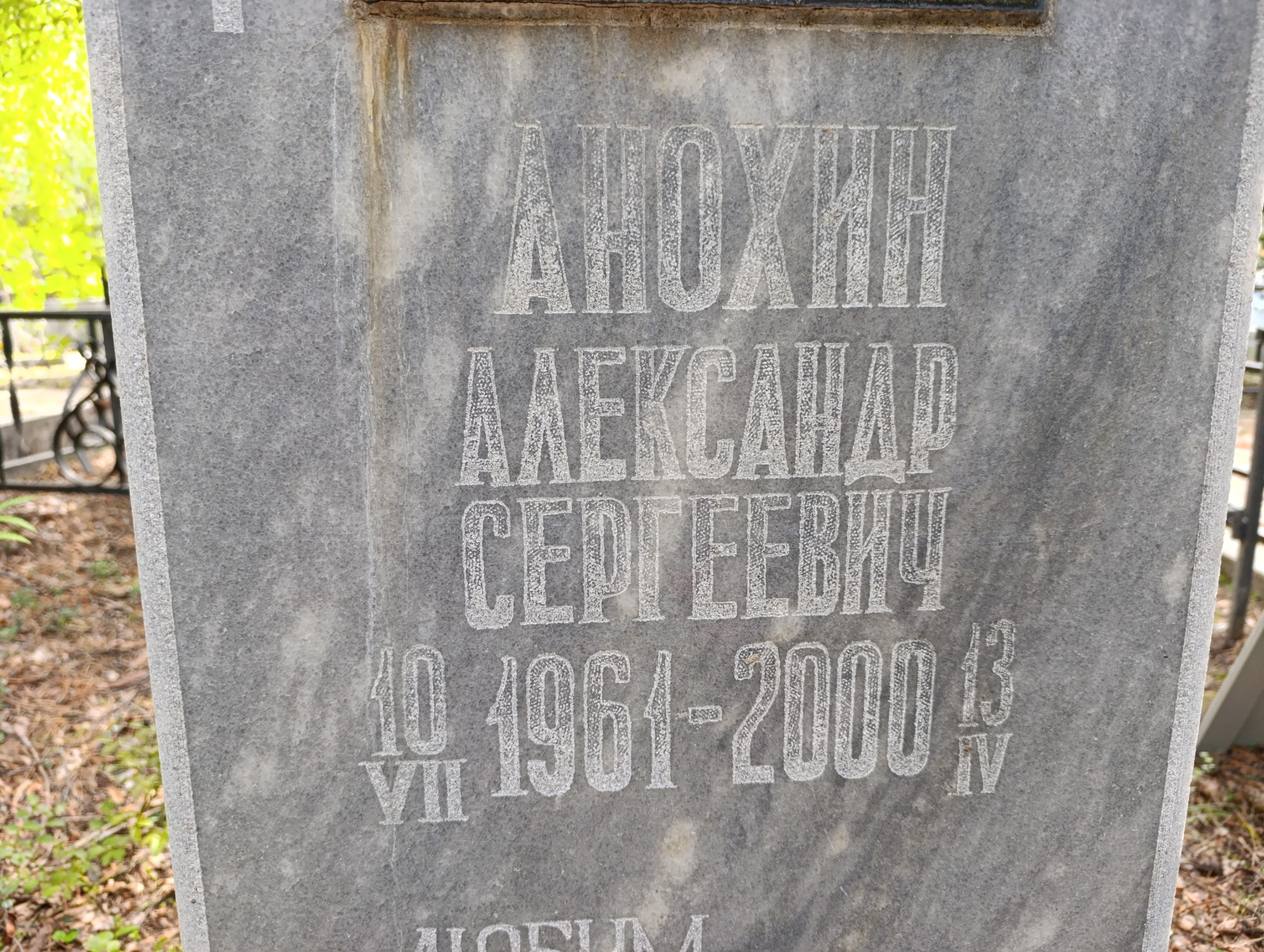 Анохин Александр Сергеевич
