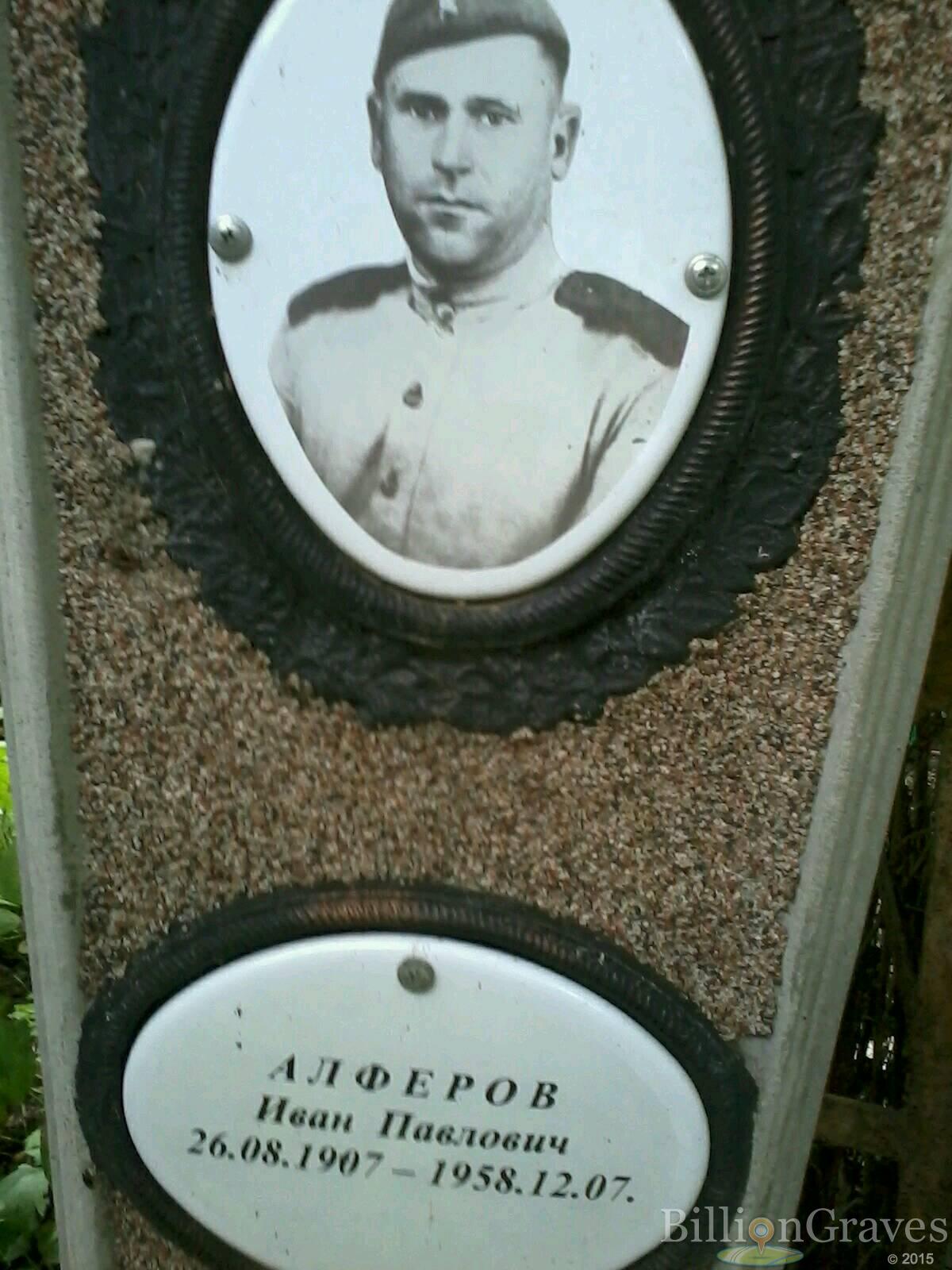 алферов иван павлович