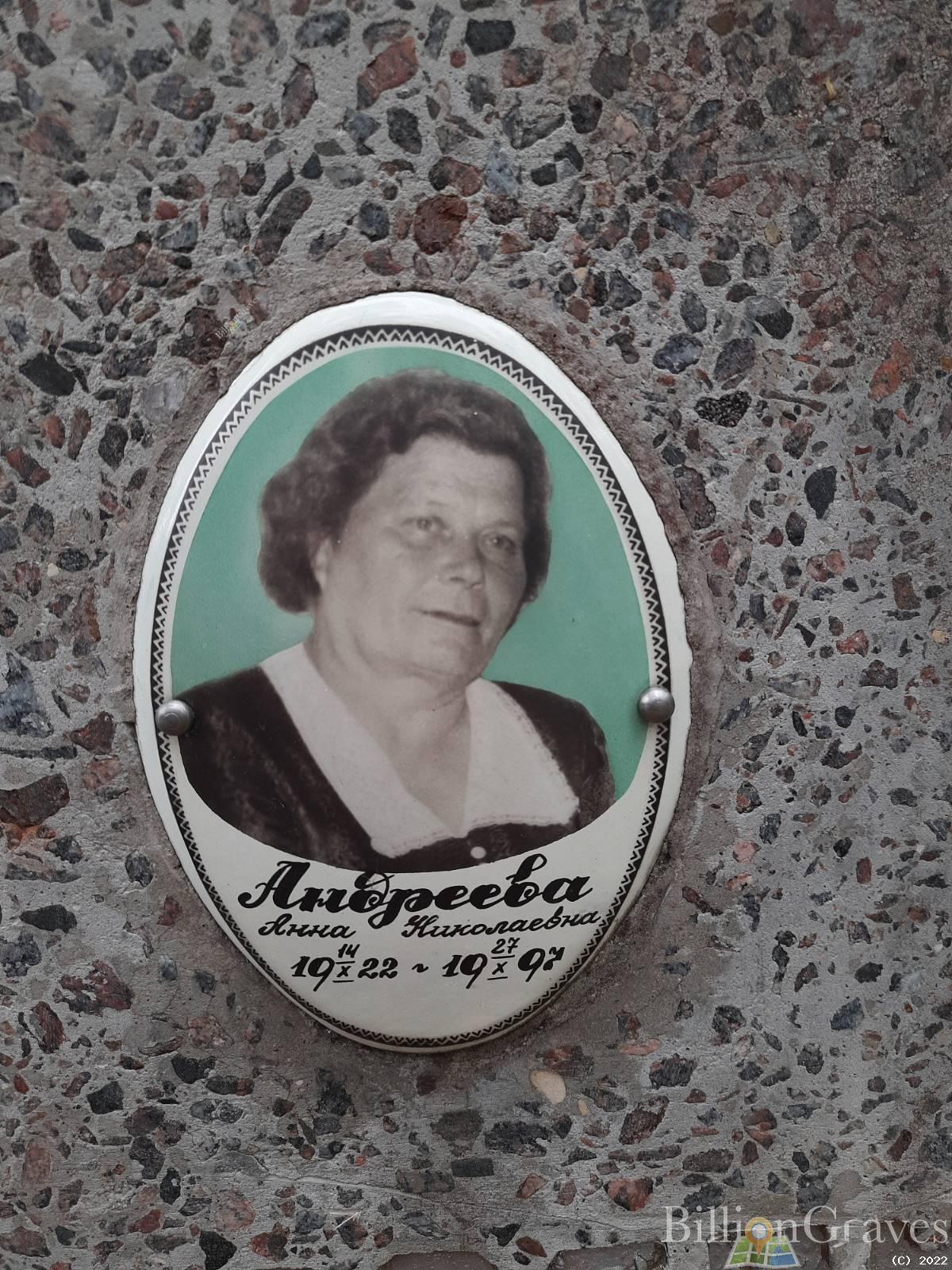 Андреева Анна Николаевна