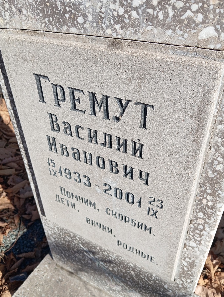 Гремут Василий Иванович