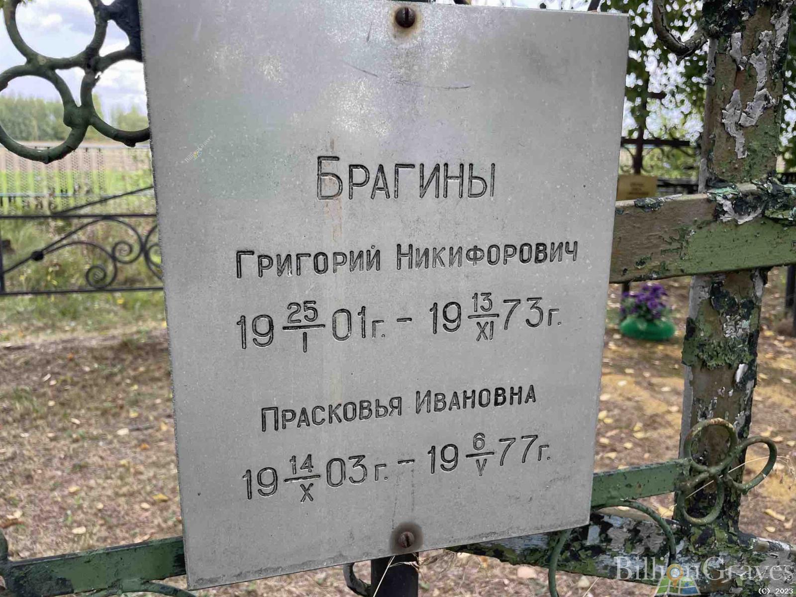 Брагин Григорий Никифорович
