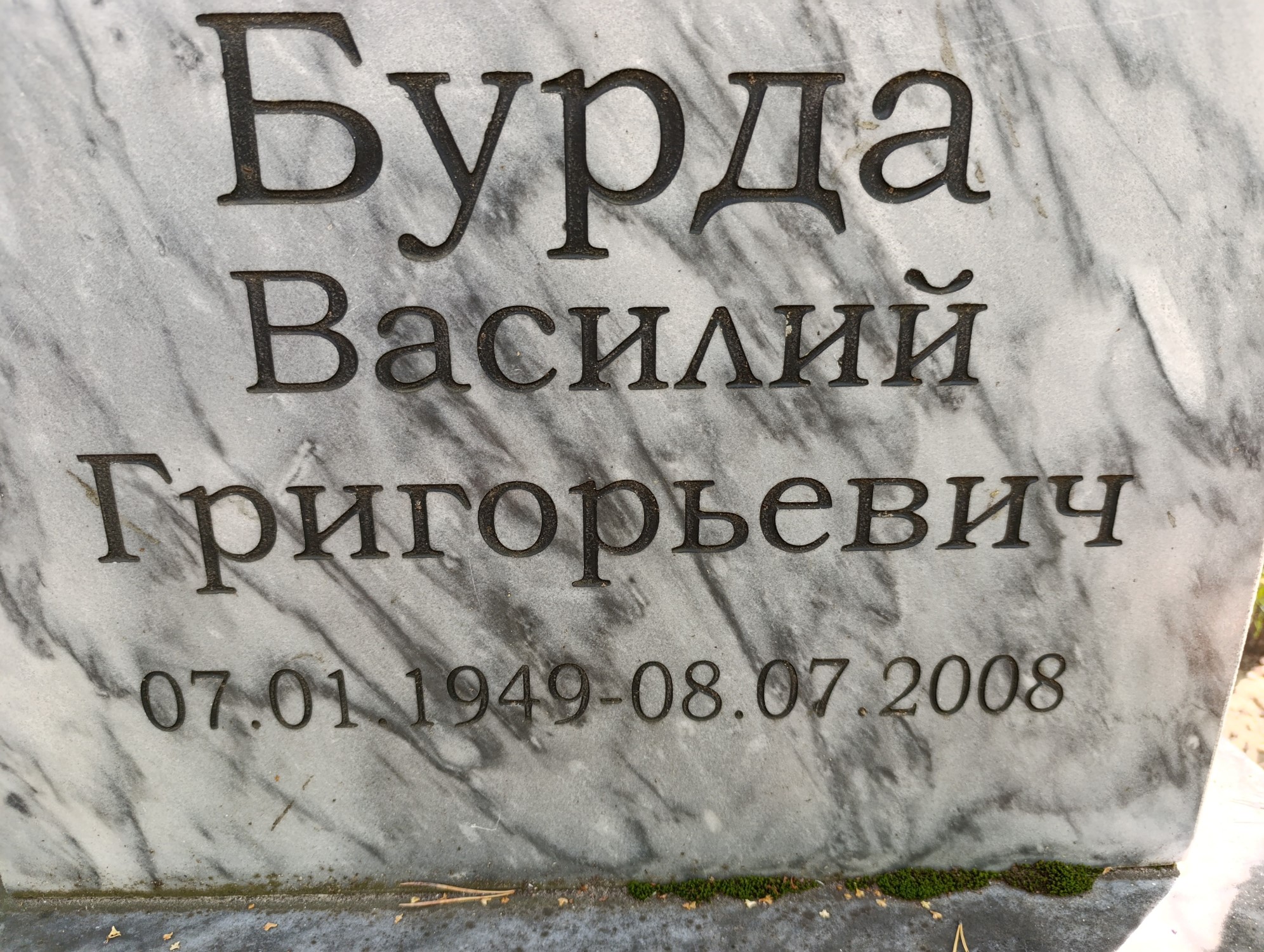 Бурда Василий Григорьевич
