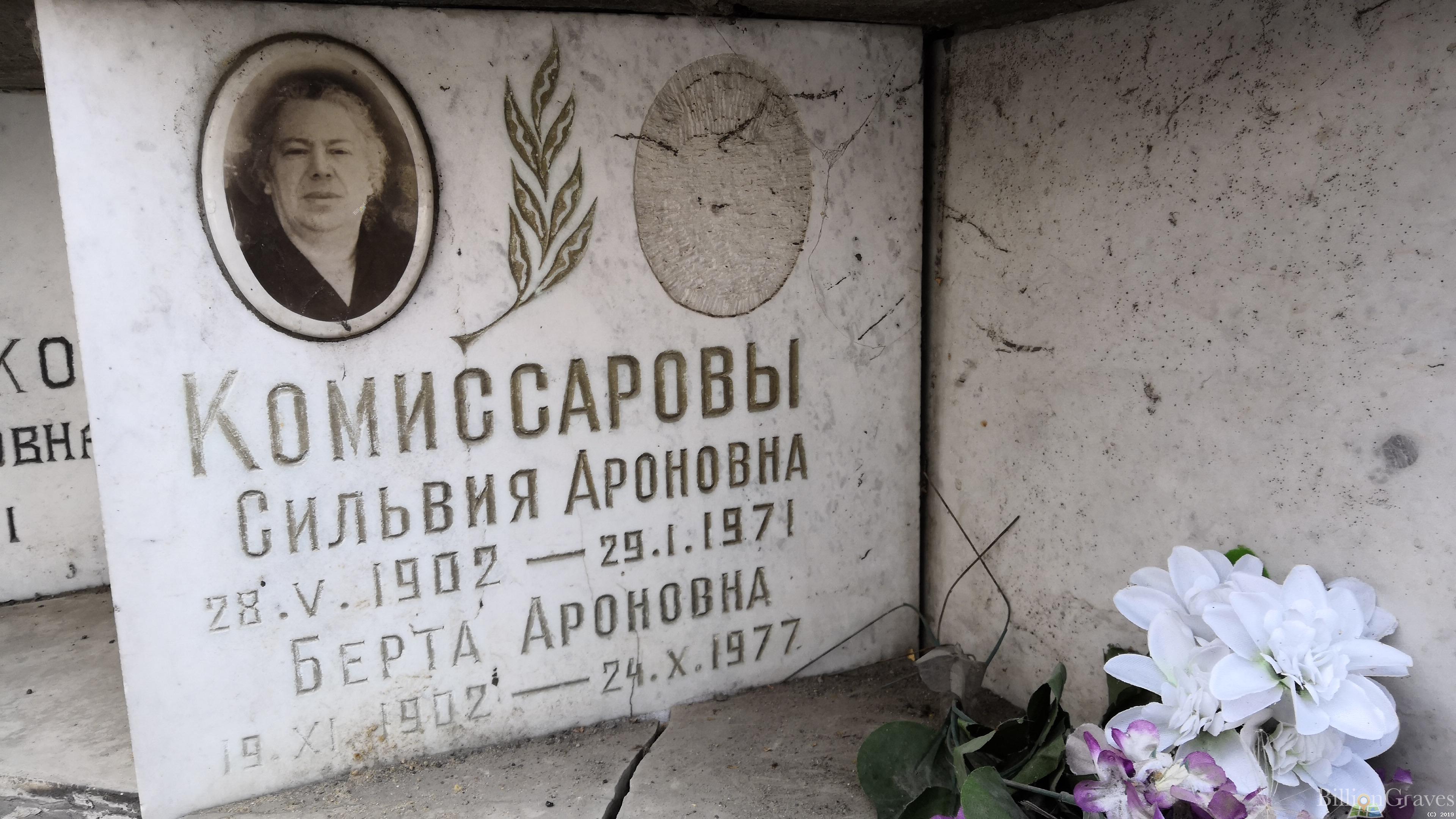 Комиссарова Сильвия Ароновна