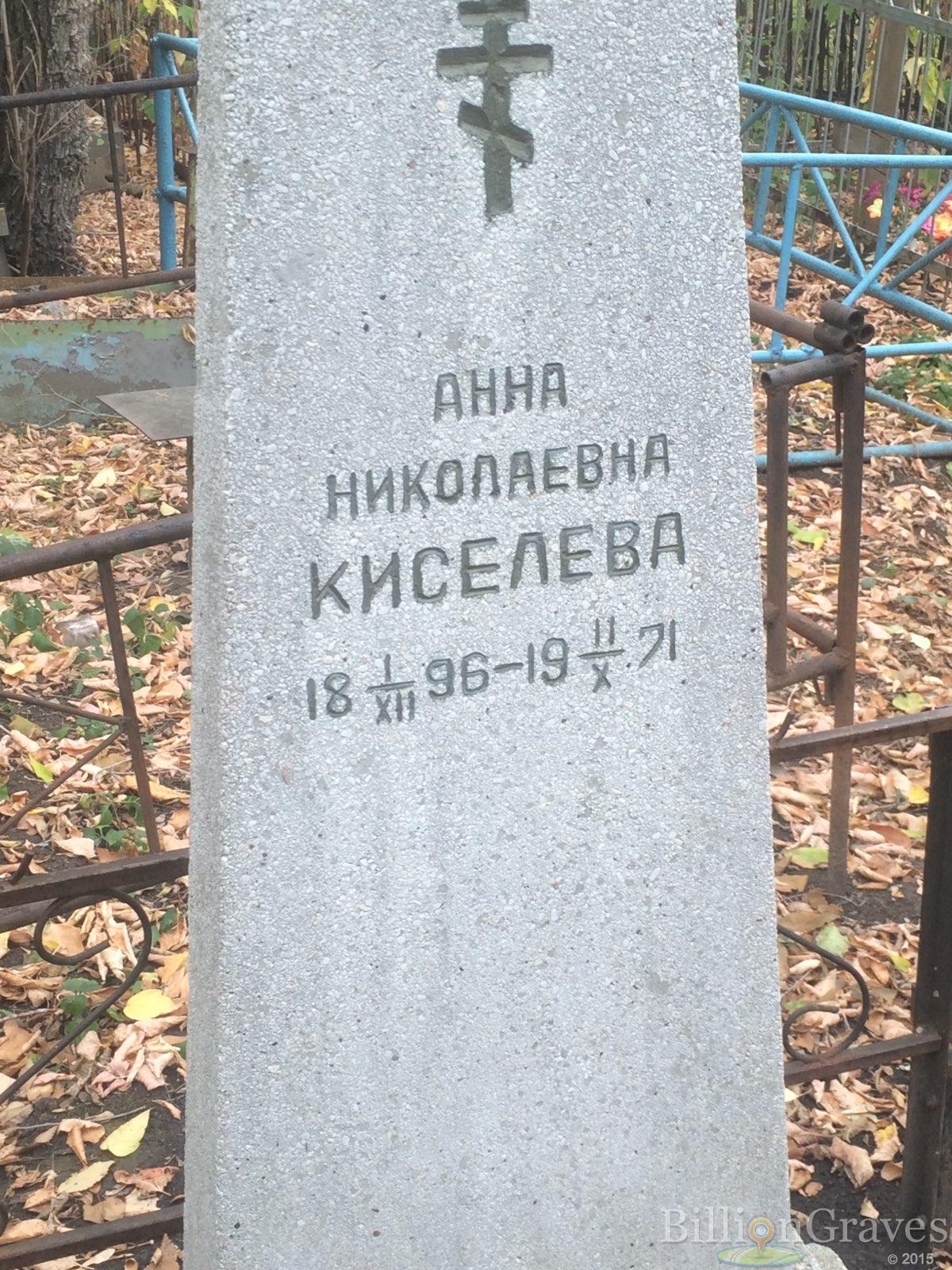 Киселева Анна Николаевна