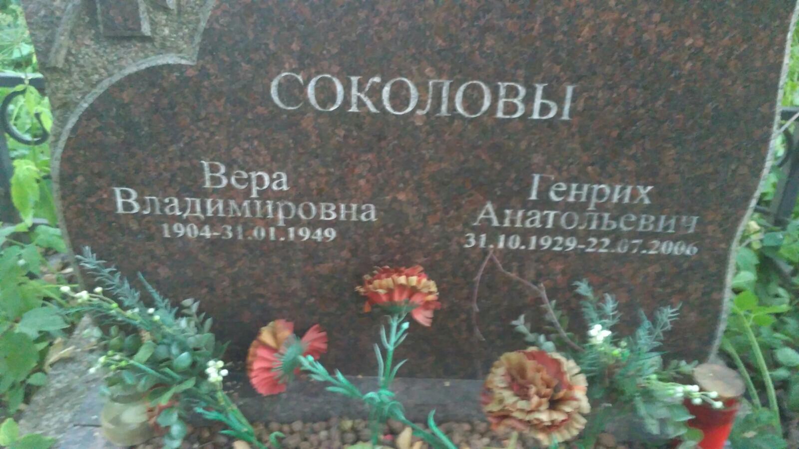 Соколова Вера Владимировна