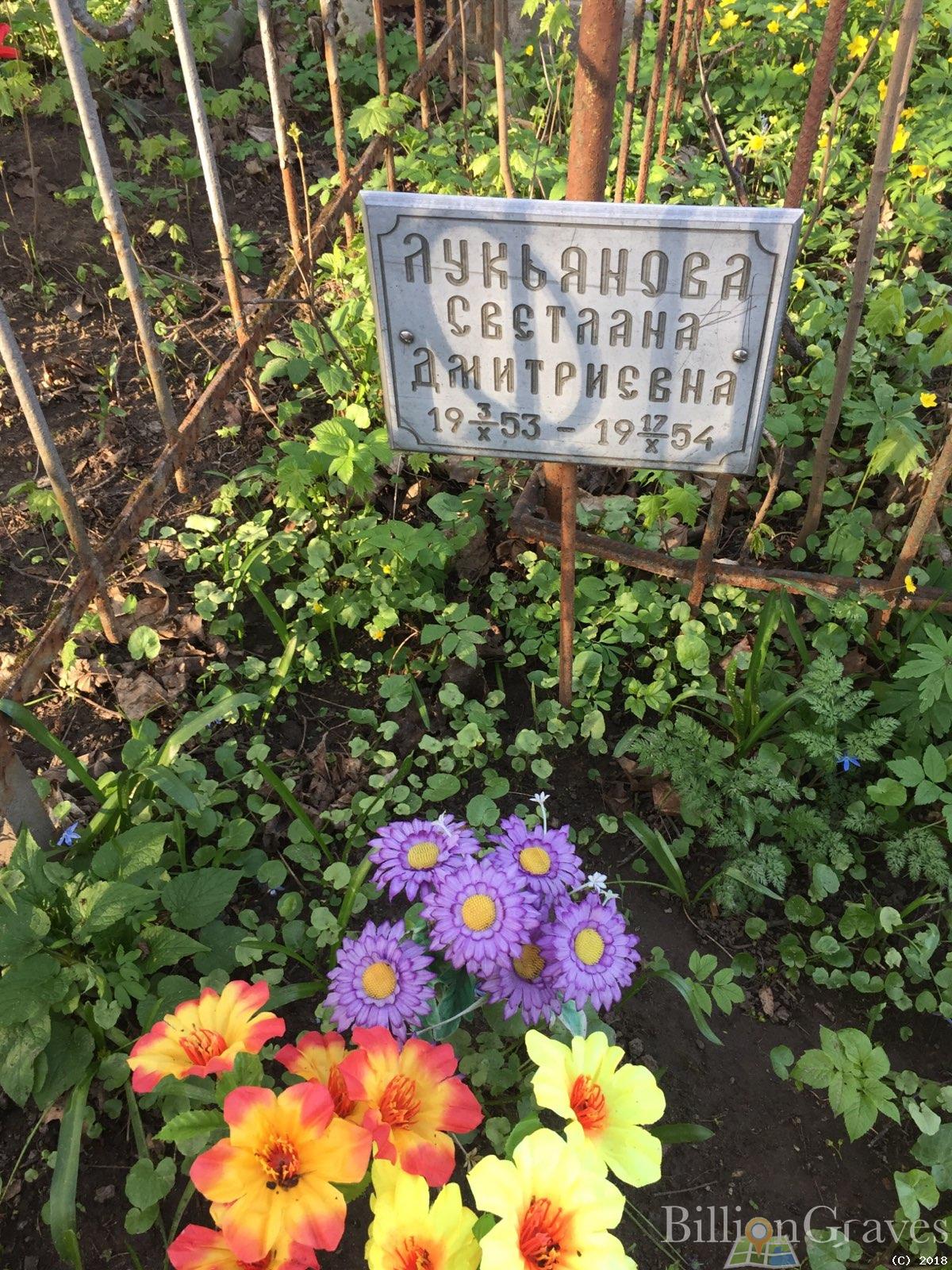 Лукьянова Светлана Дмитриевна