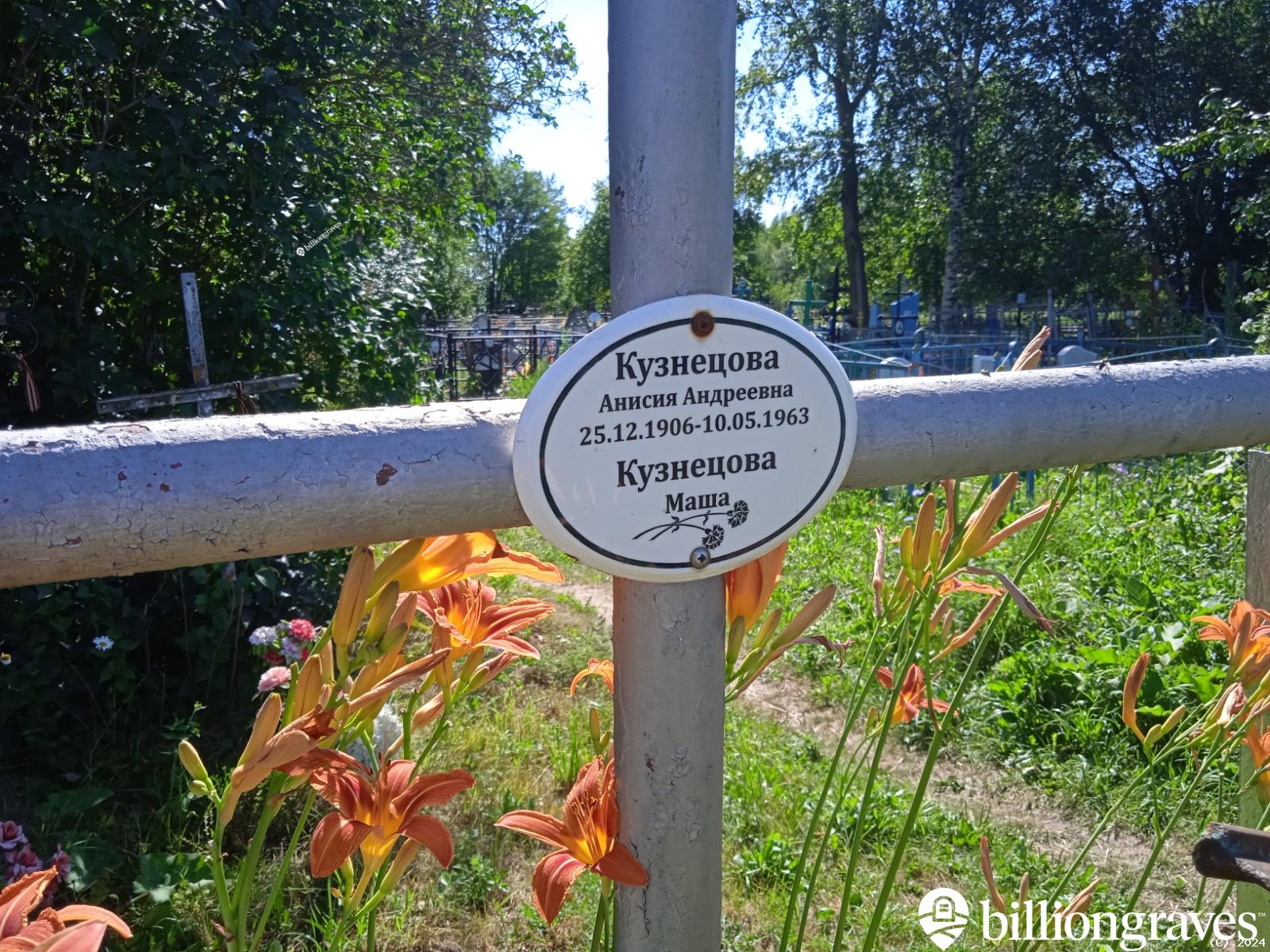 Кузнецова Анисия Андреевна