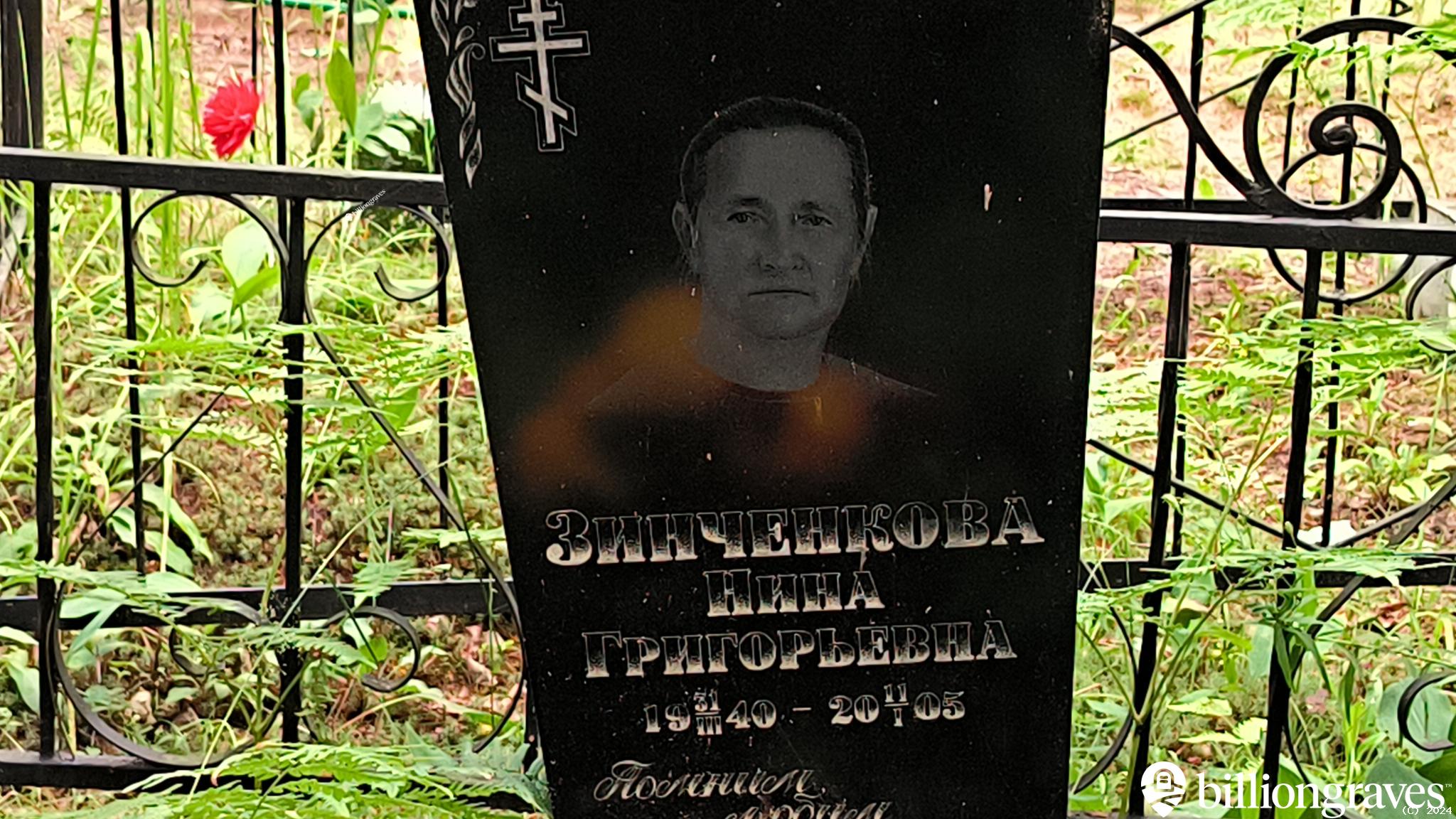 Зинченкова Нина Григорьевна