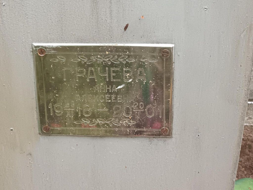 Грачева Анна Алексеевна