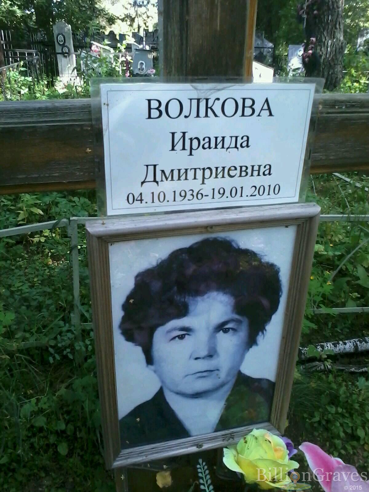 волкова ираида дмитриевна