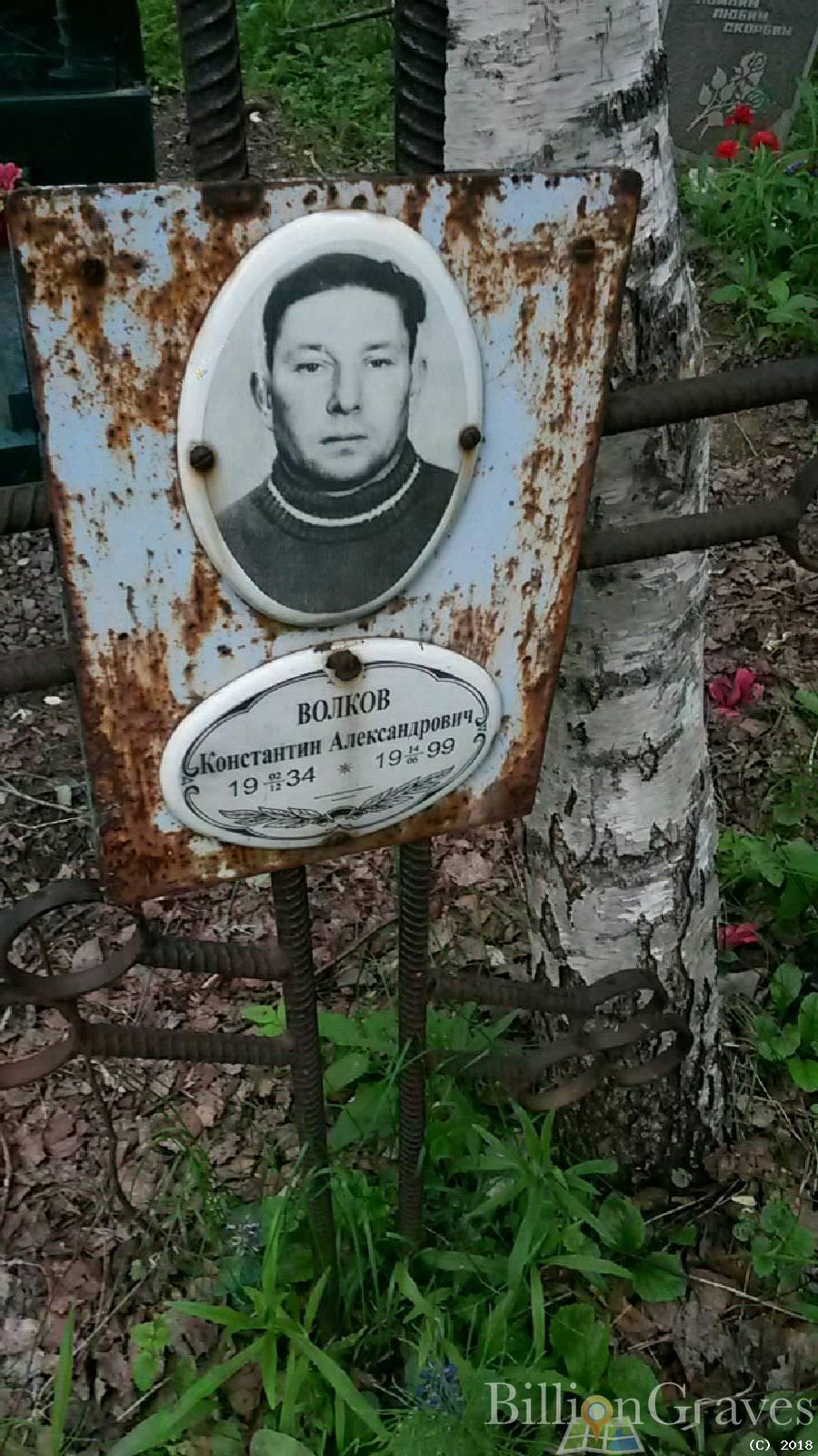 волков константин александрович