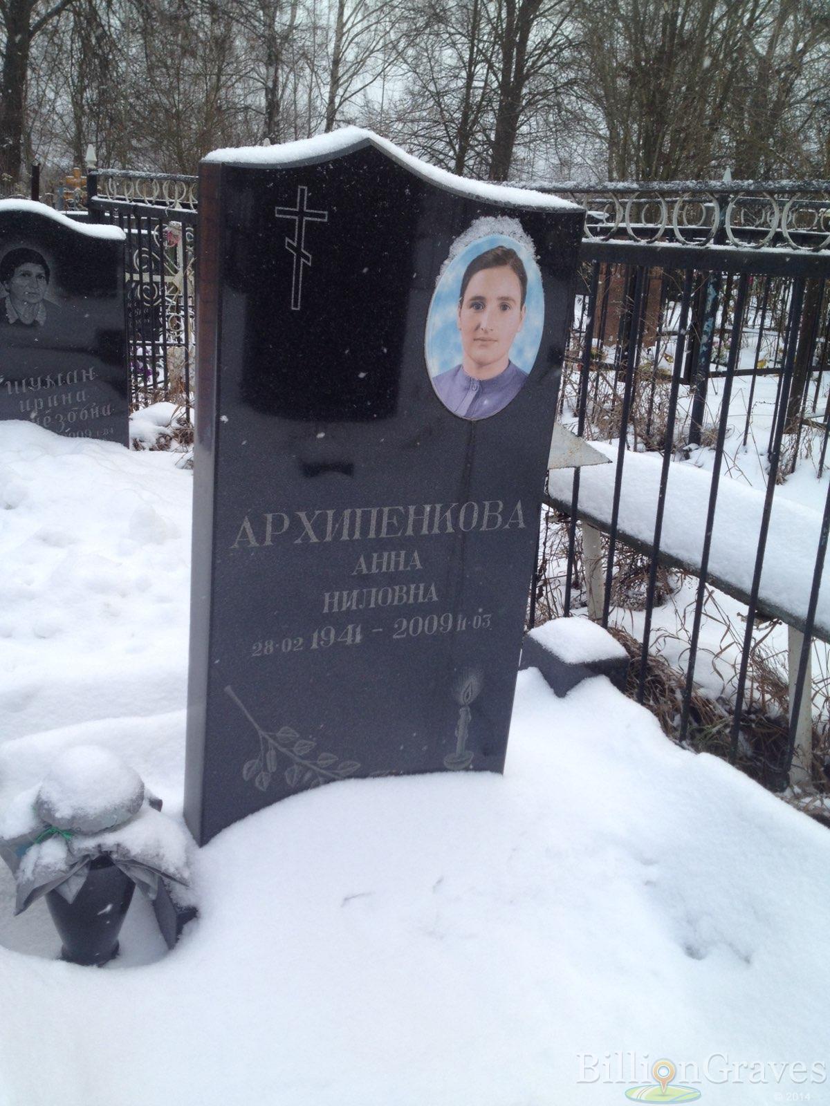 Архипенкова Анна Ниловна