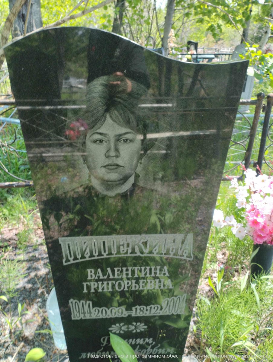 Пипекина Валентина Григорьевна