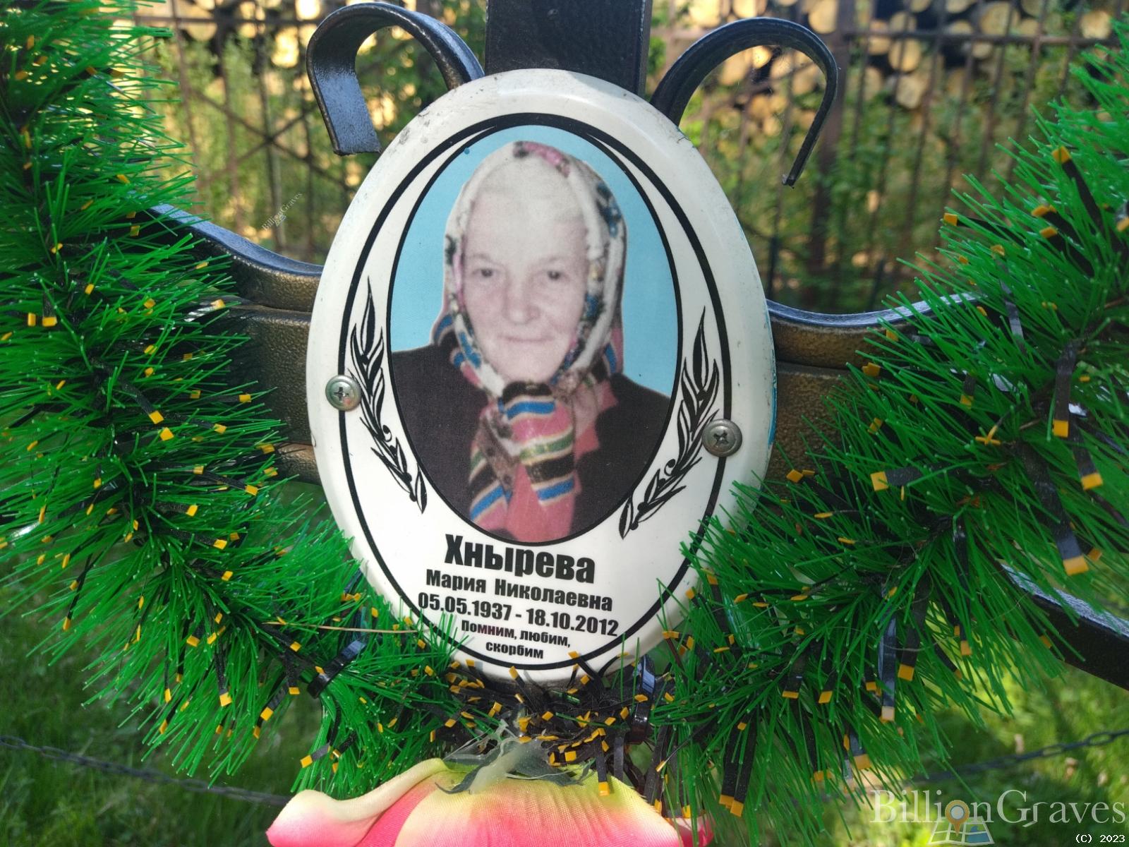 Хнырева Мария Николаевна