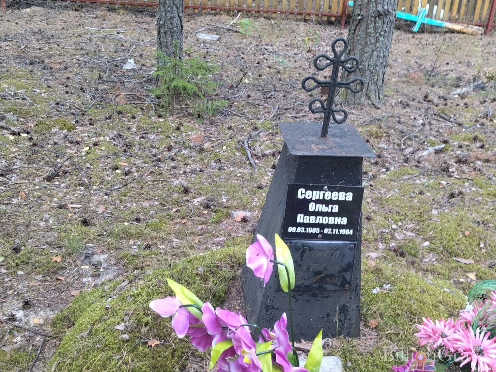 Сергеева Ольга Павловна