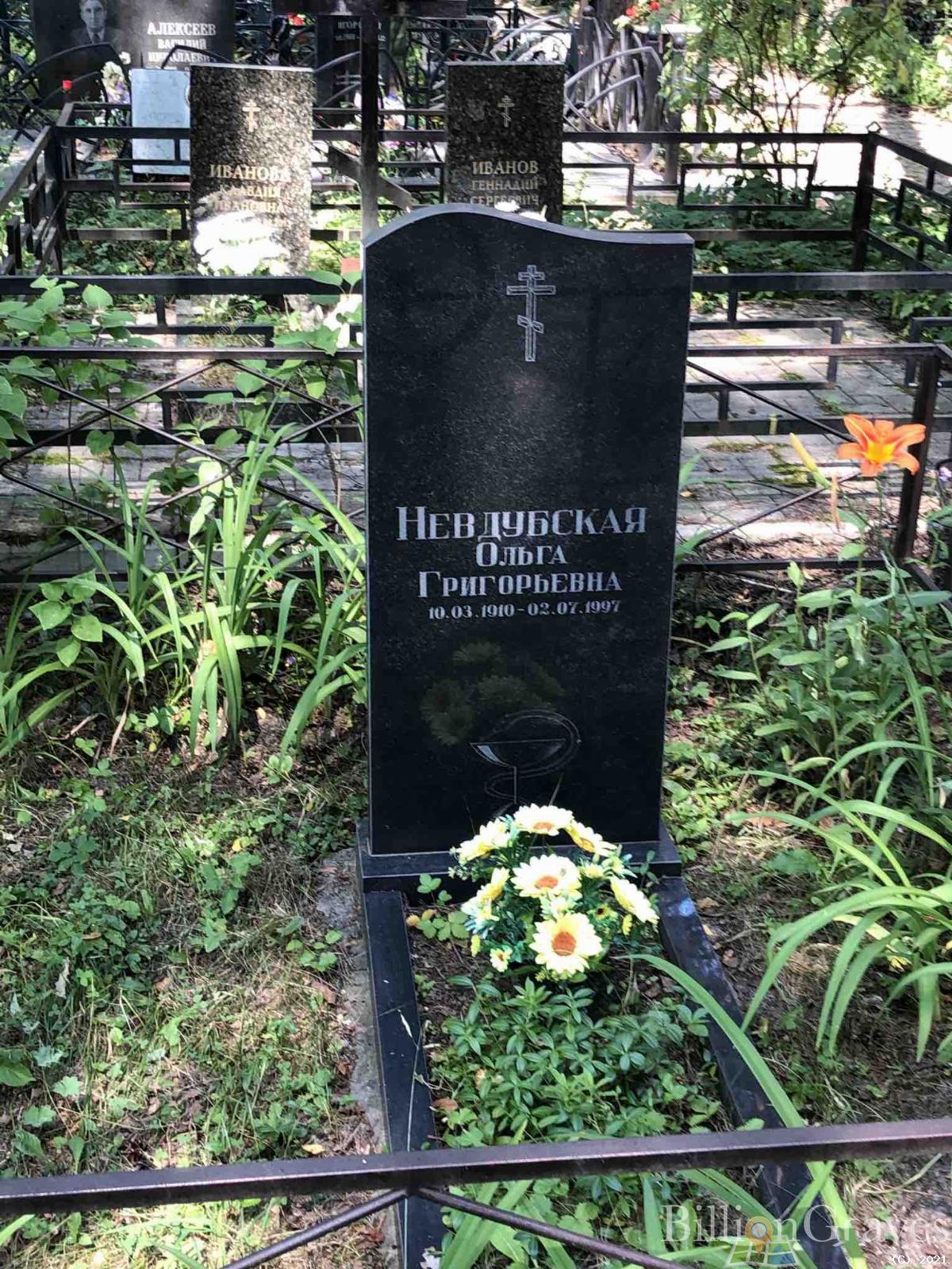Невдубская Ольга Григорьевна