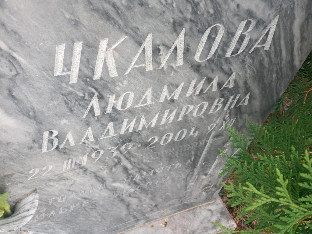 Чкалова Людмила Владимировна