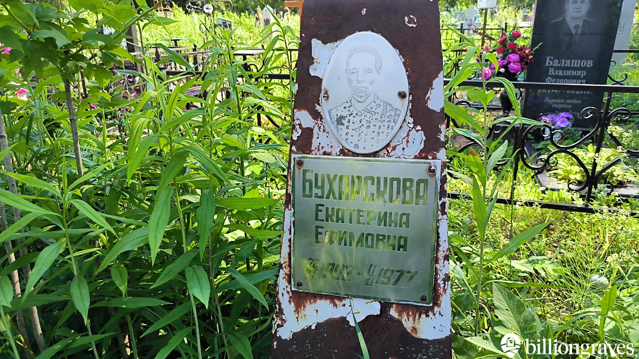 Бухарскова Екатерина Ефимовна