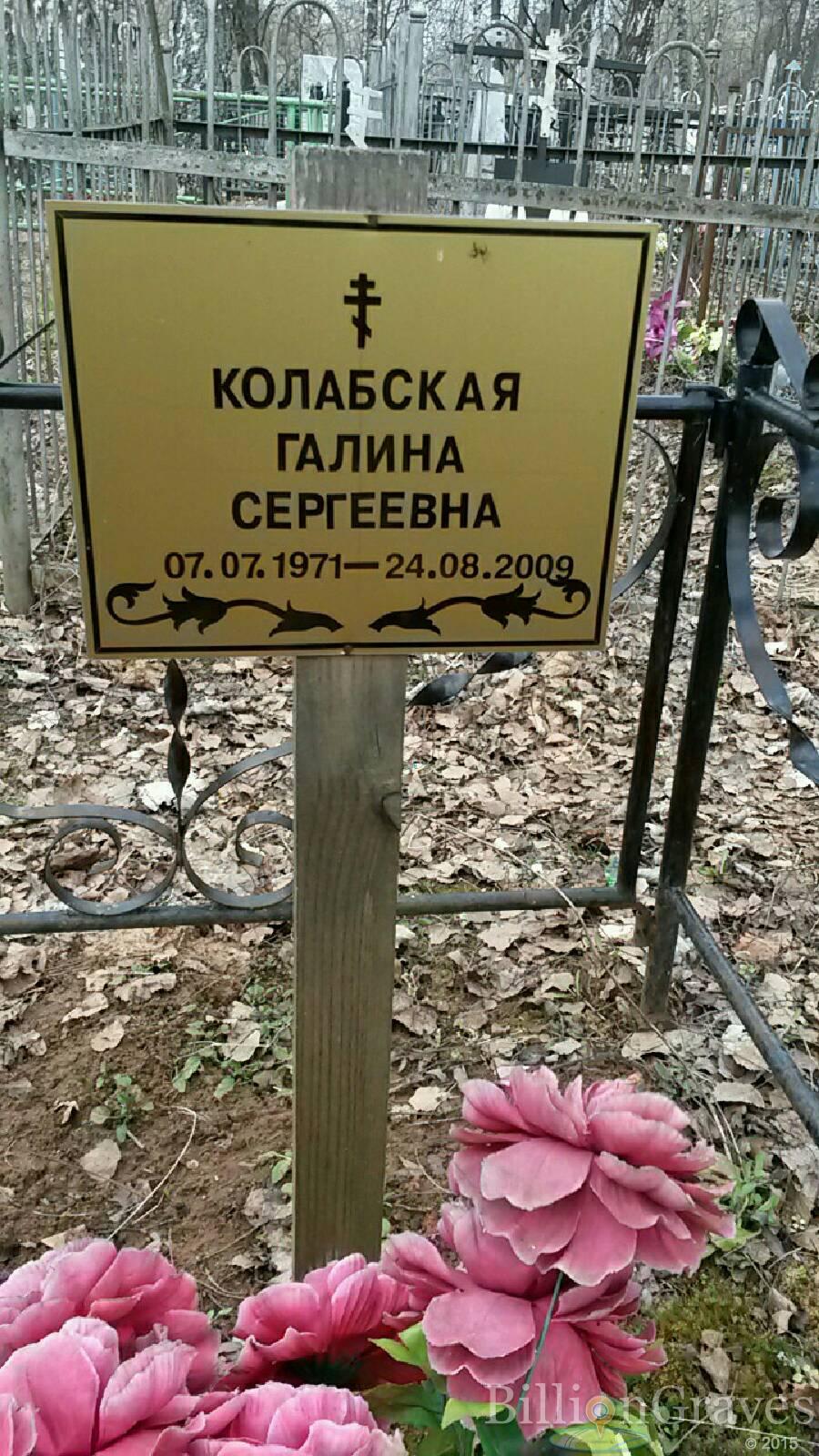 Колабская Галина Сергеевна