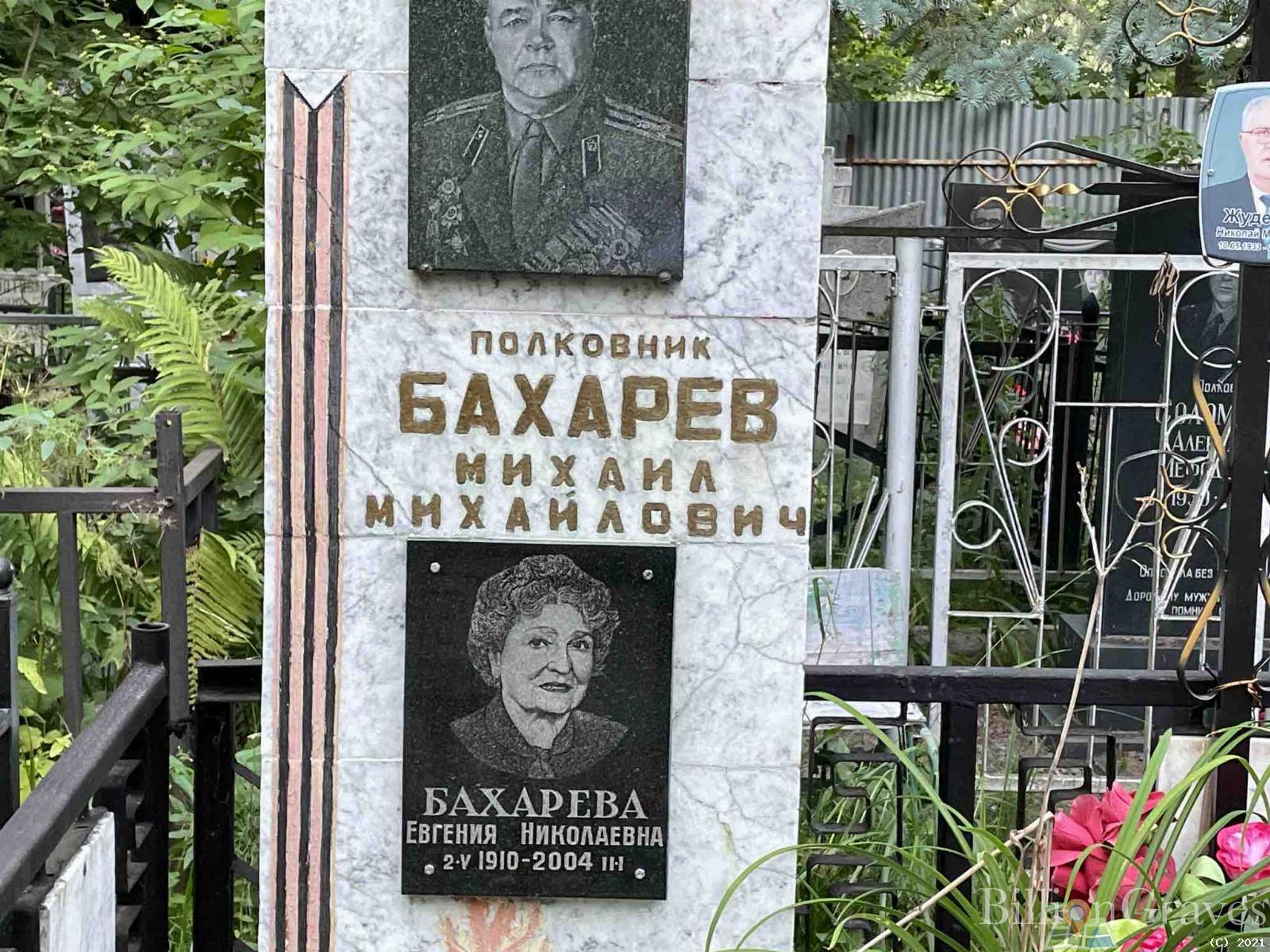 Бахарева Евгения Николаевна