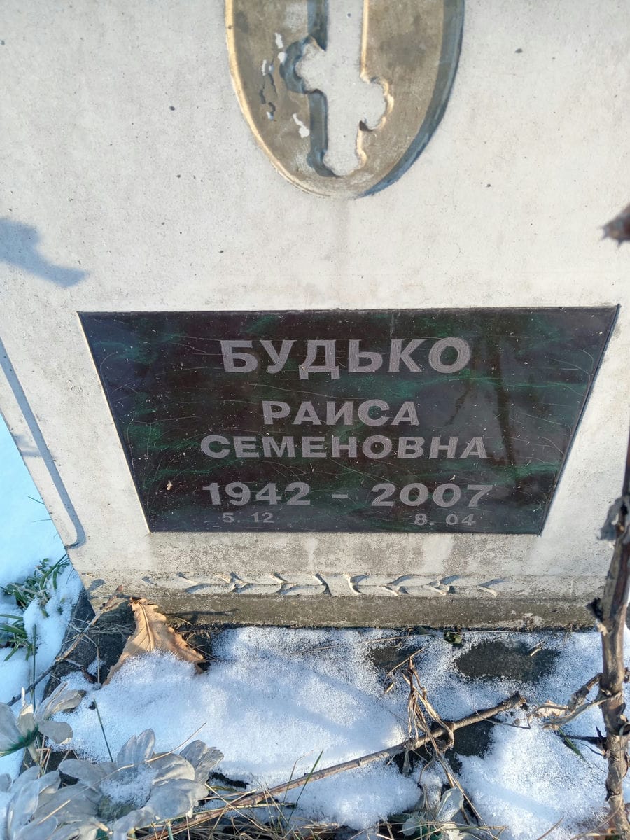Будько Раиса Семеновна