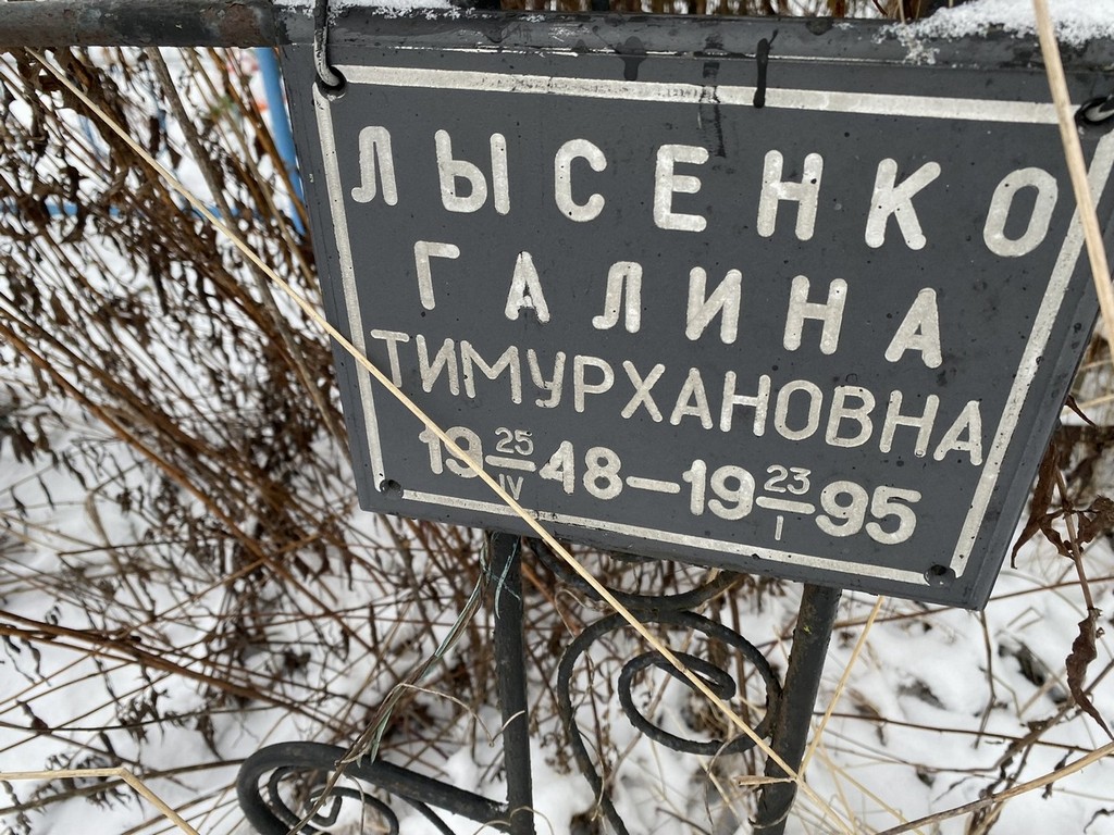 Лысенко Галина Тимурхановна