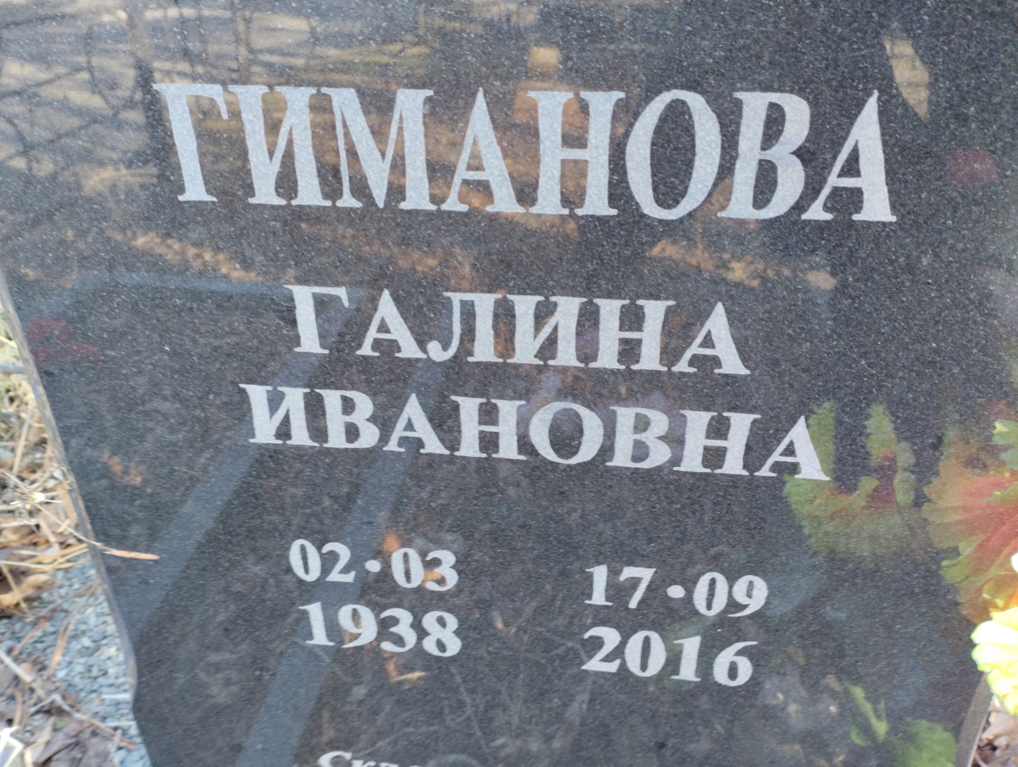 Гиманова Галина Ивановна